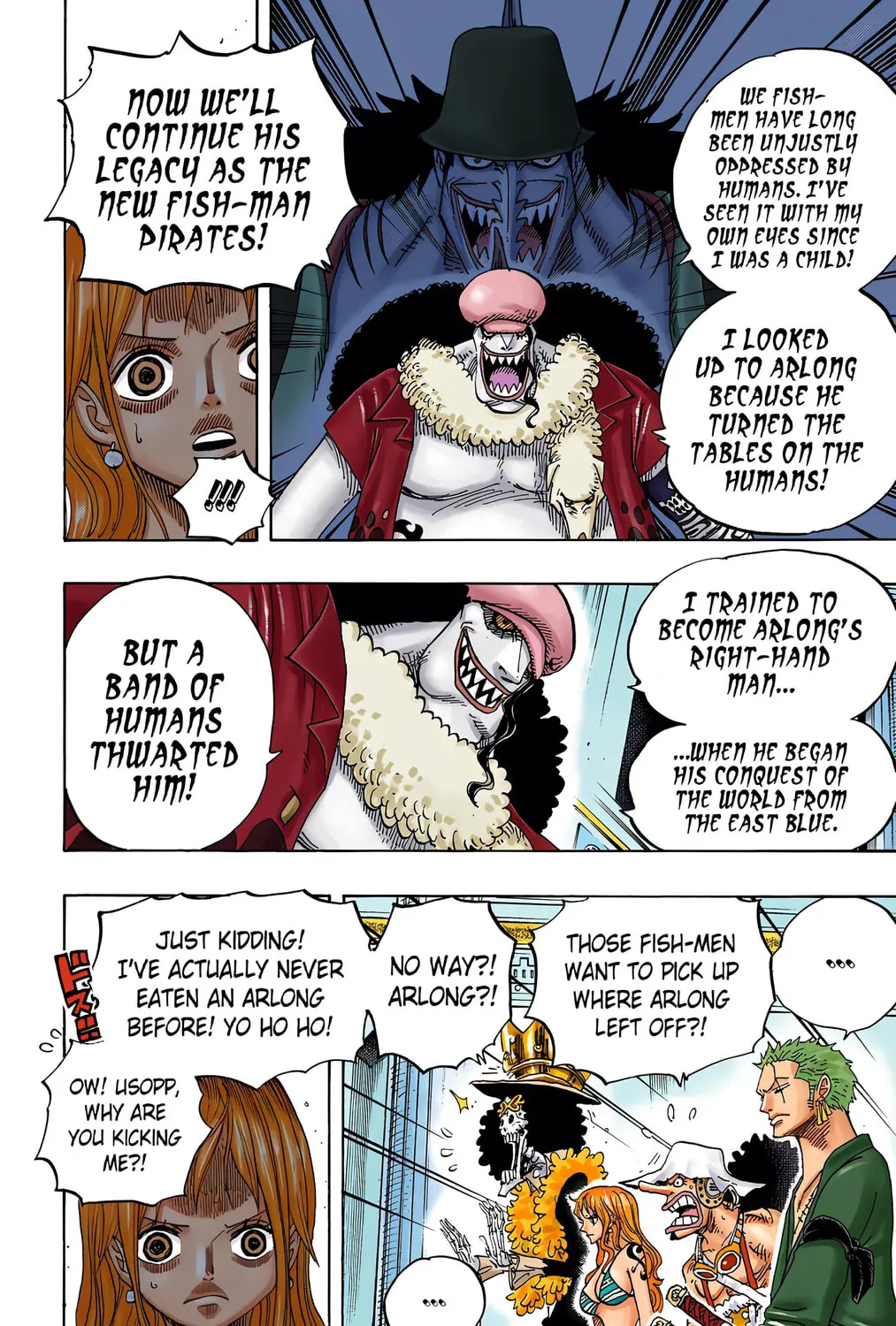 Read One Piece (Colored) chapter 617 image 6 on Lezhin