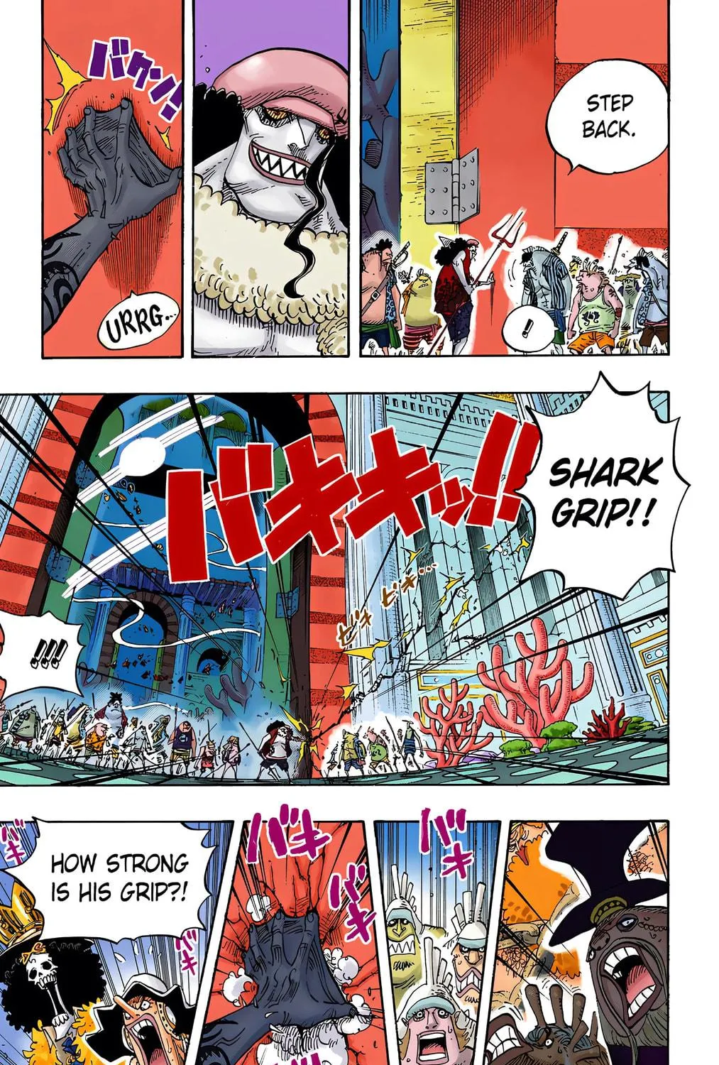 Read One Piece (Colored) chapter 617 image 8 on Lezhin