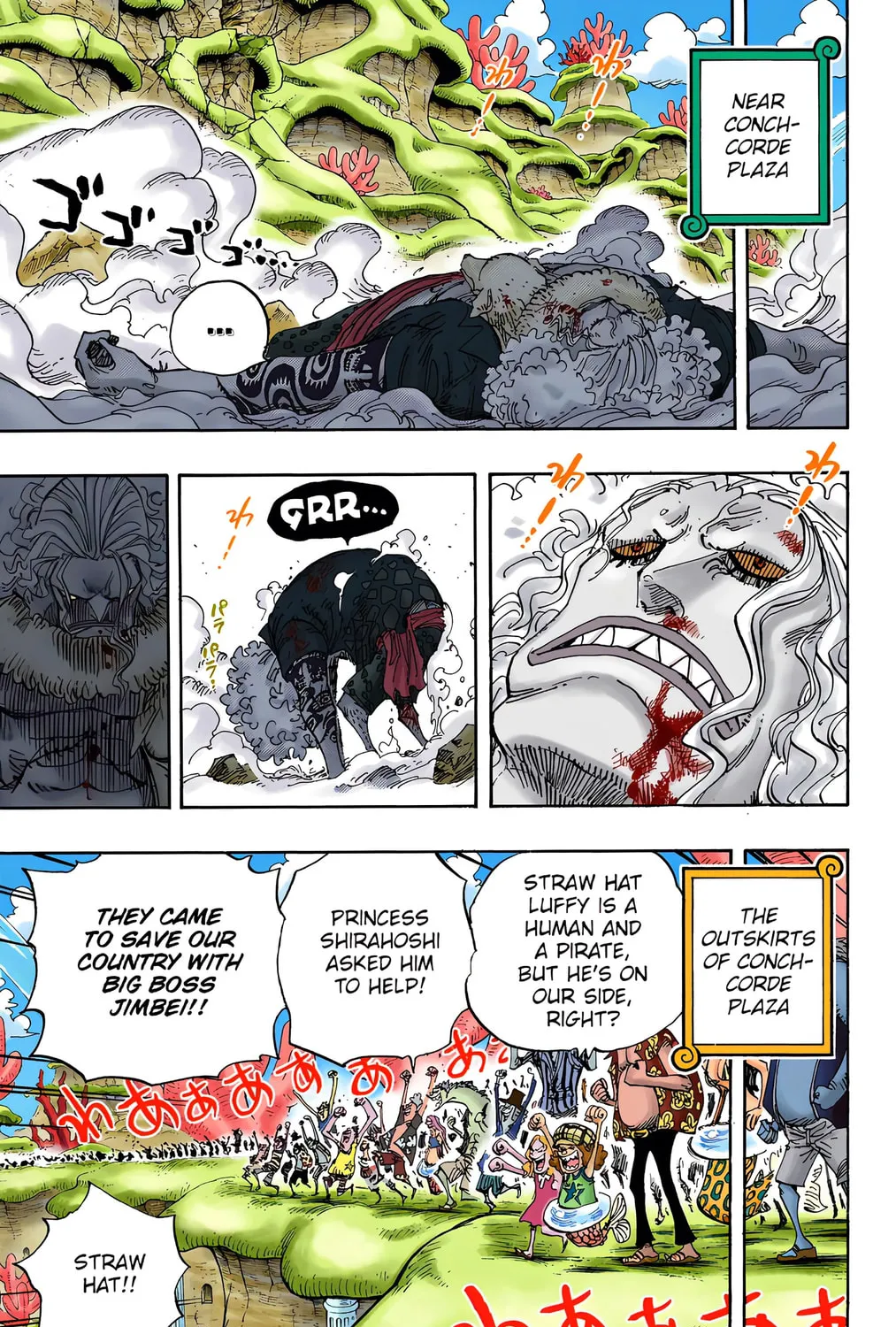 Read One Piece (Colored) chapter 634 image 12 on Lezhin