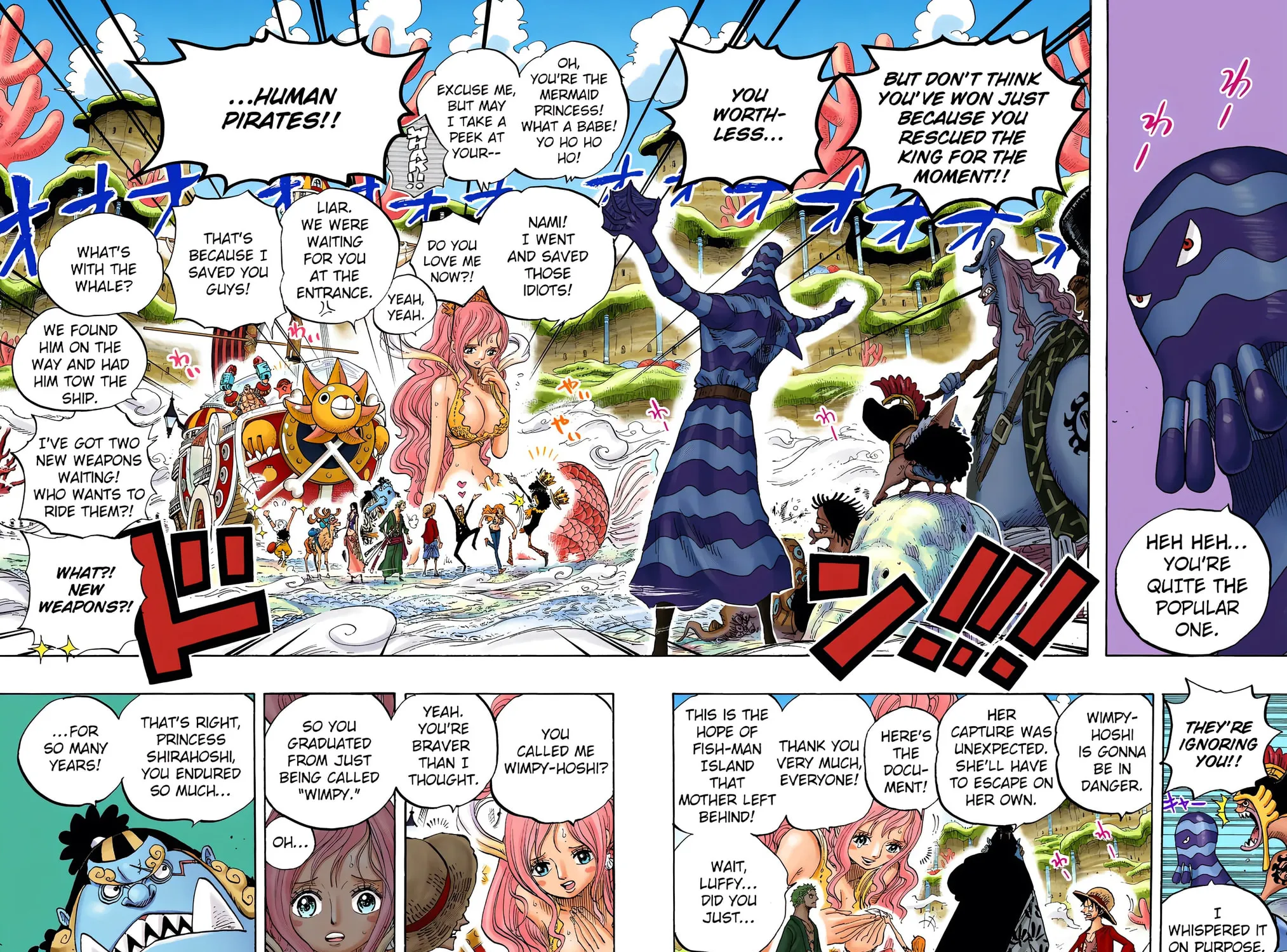 Read One Piece (Colored) chapter 634 image 14 on Lezhin