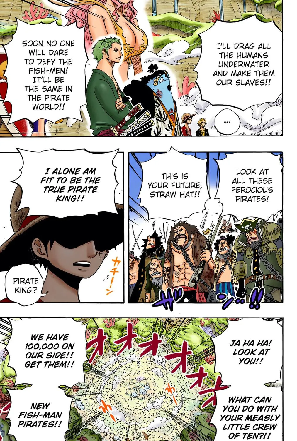 Read One Piece (Colored) chapter 634 image 22 on Lezhin