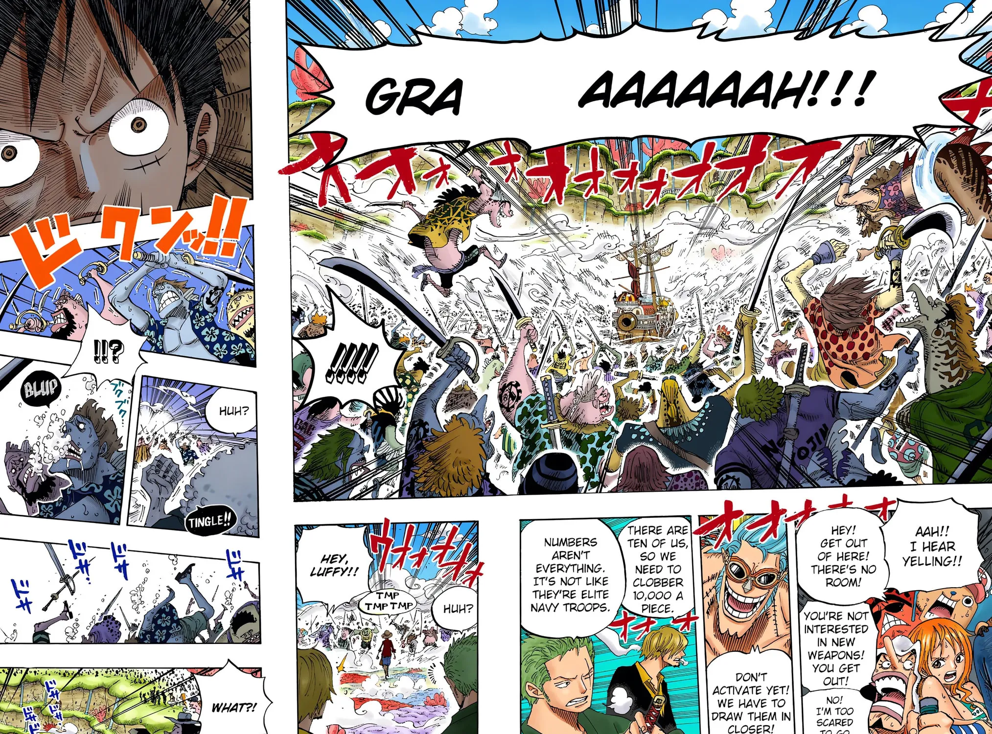 Read One Piece (Colored) chapter 634 image 24 on Lezhin