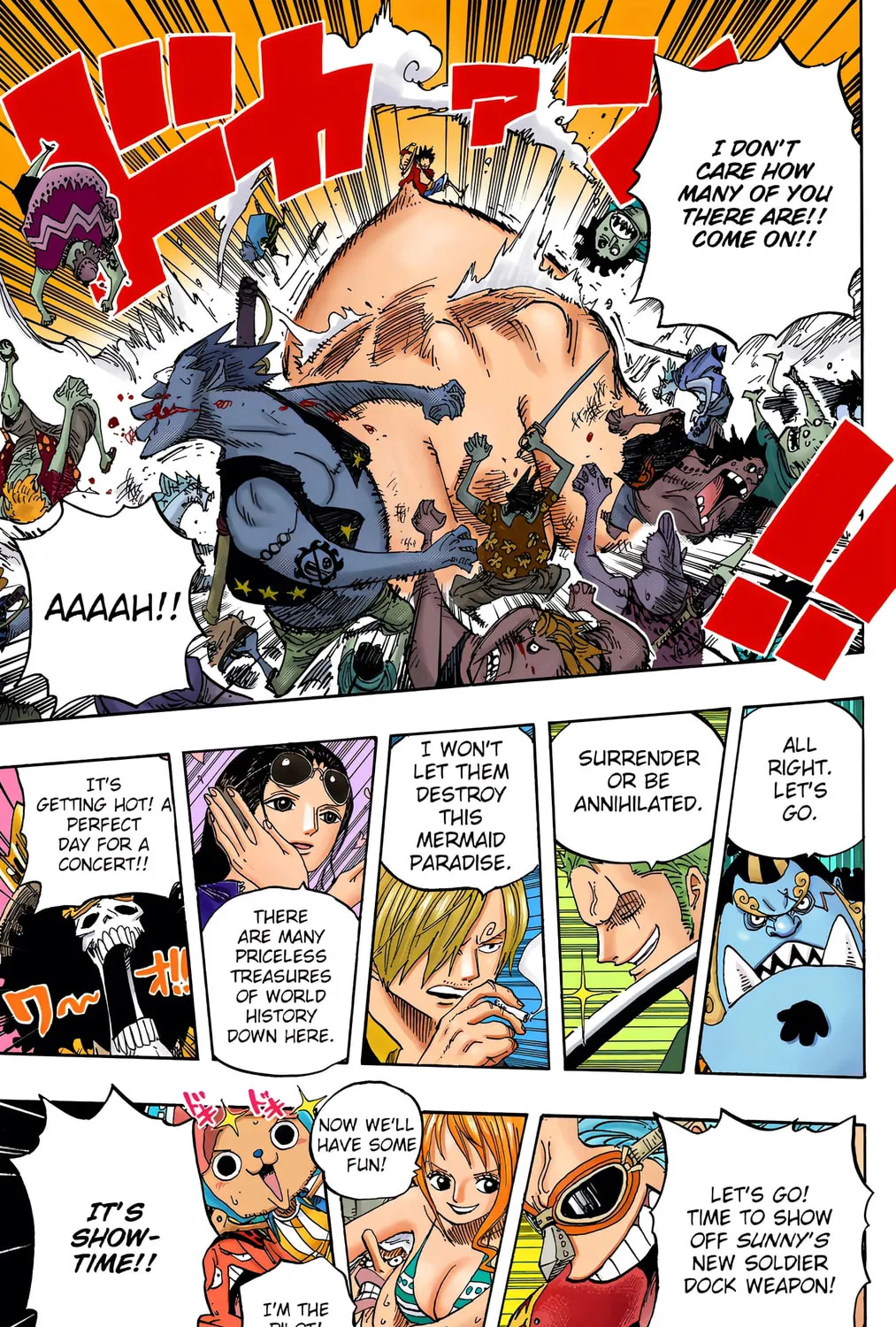 Read One Piece (Colored) chapter 634 image 30 on Lezhin