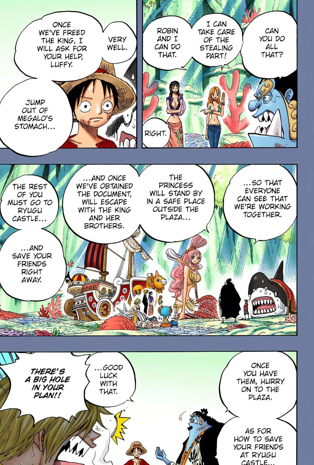 Read One Piece (Colored) chapter 634 image 8 on Lezhin