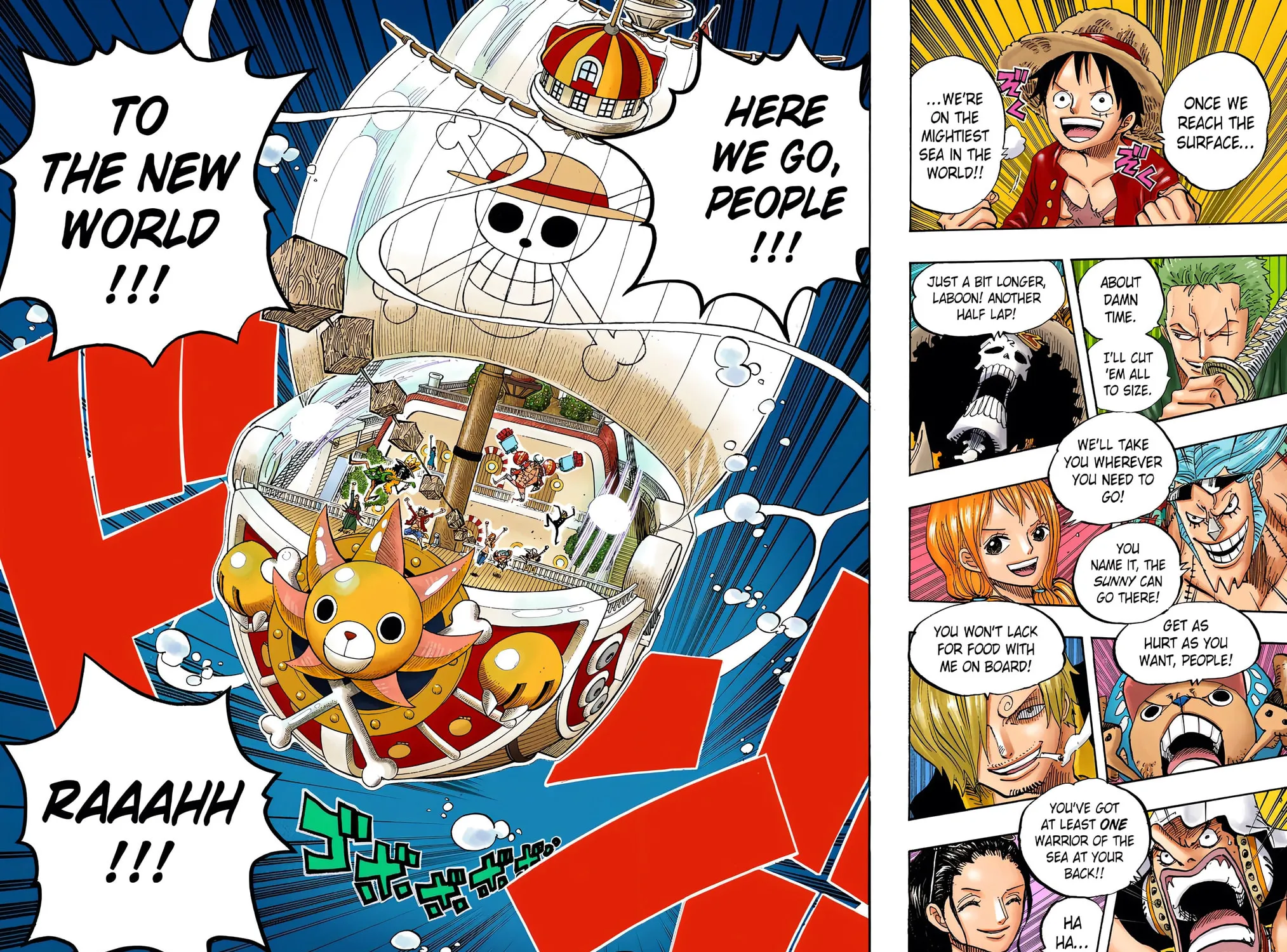 Read One Piece (Colored) chapter 653 image 34 on Lezhin