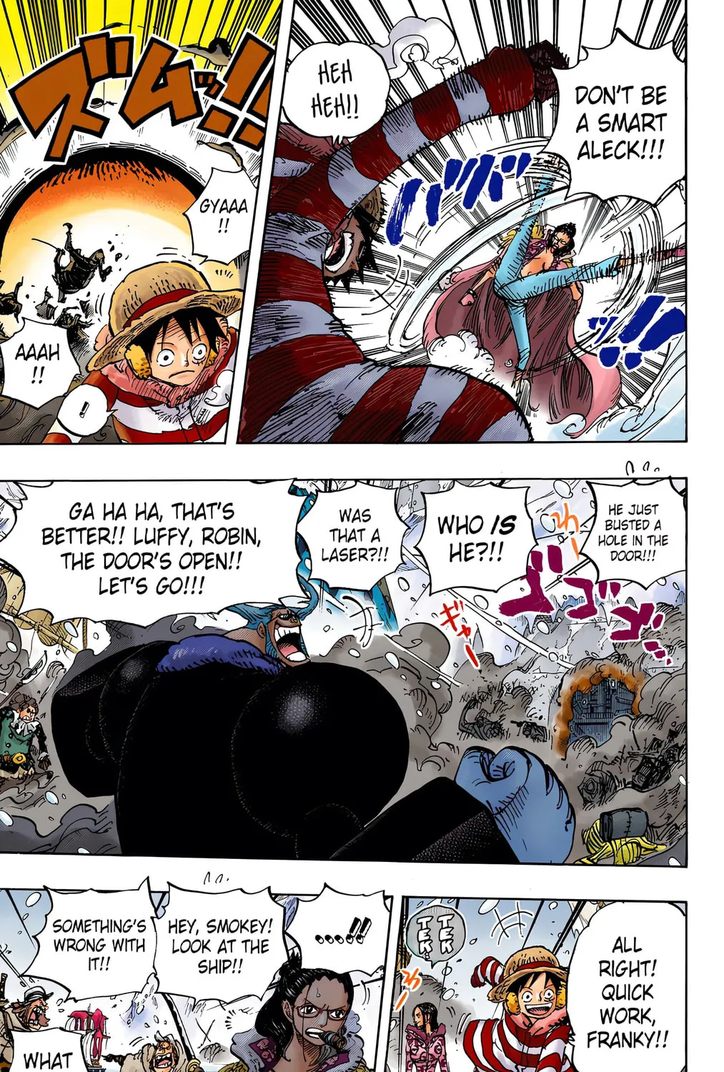 Read One Piece (Colored) chapter 670 image 12 on Lezhin