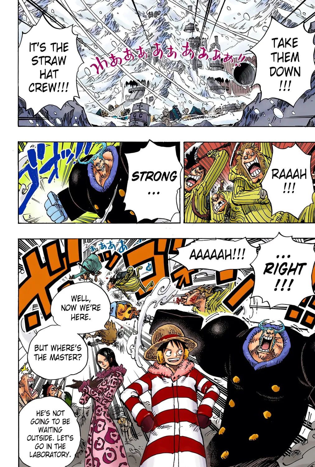 Read One Piece (Colored) chapter 670 image 2 on Lezhin