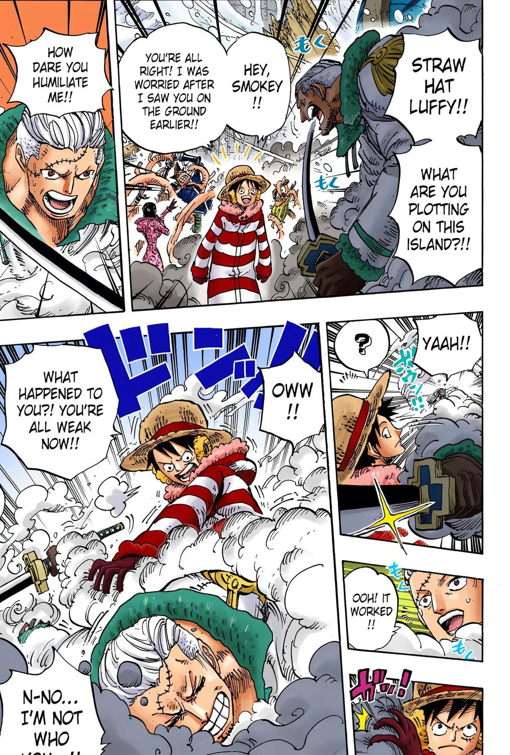 Read One Piece (Colored) chapter 670 image 4 on Lezhin