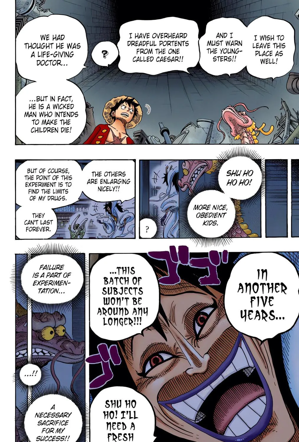 Read One Piece (Colored) chapter 685 image 22 on Lezhin