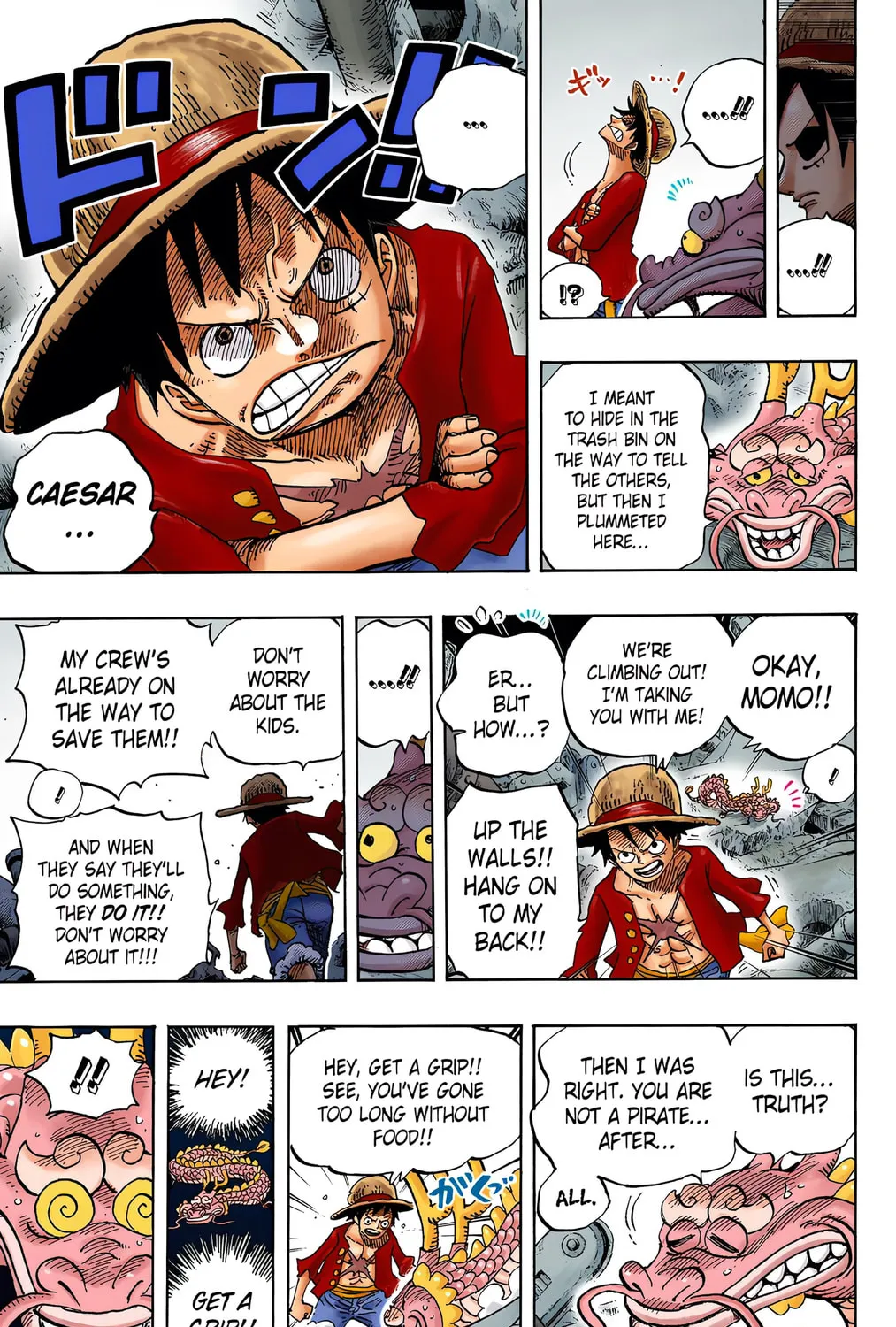 Read One Piece (Colored) chapter 685 image 24 on Lezhin