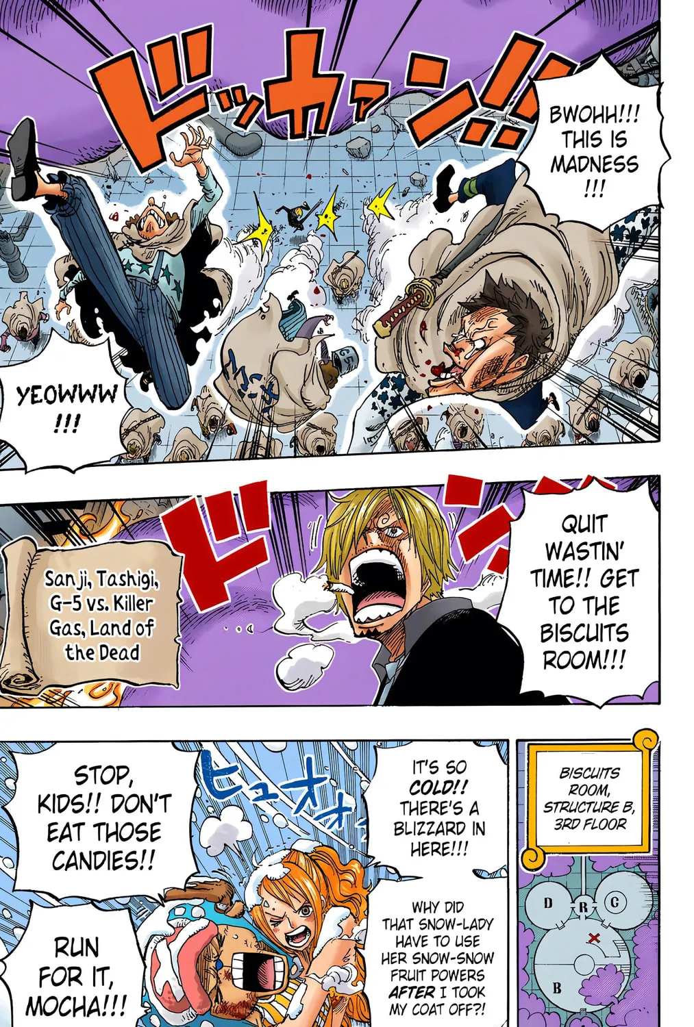 Read One Piece (Colored) chapter 685 image 32 on Lezhin