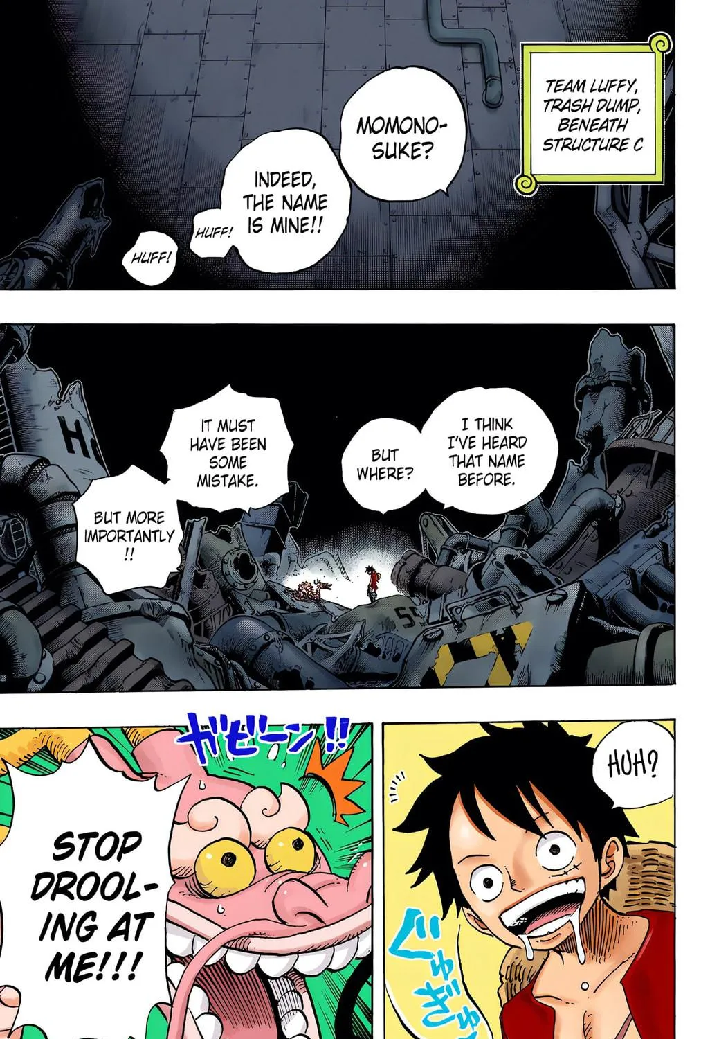 Read One Piece (Colored) chapter 685 image 4 on Lezhin
