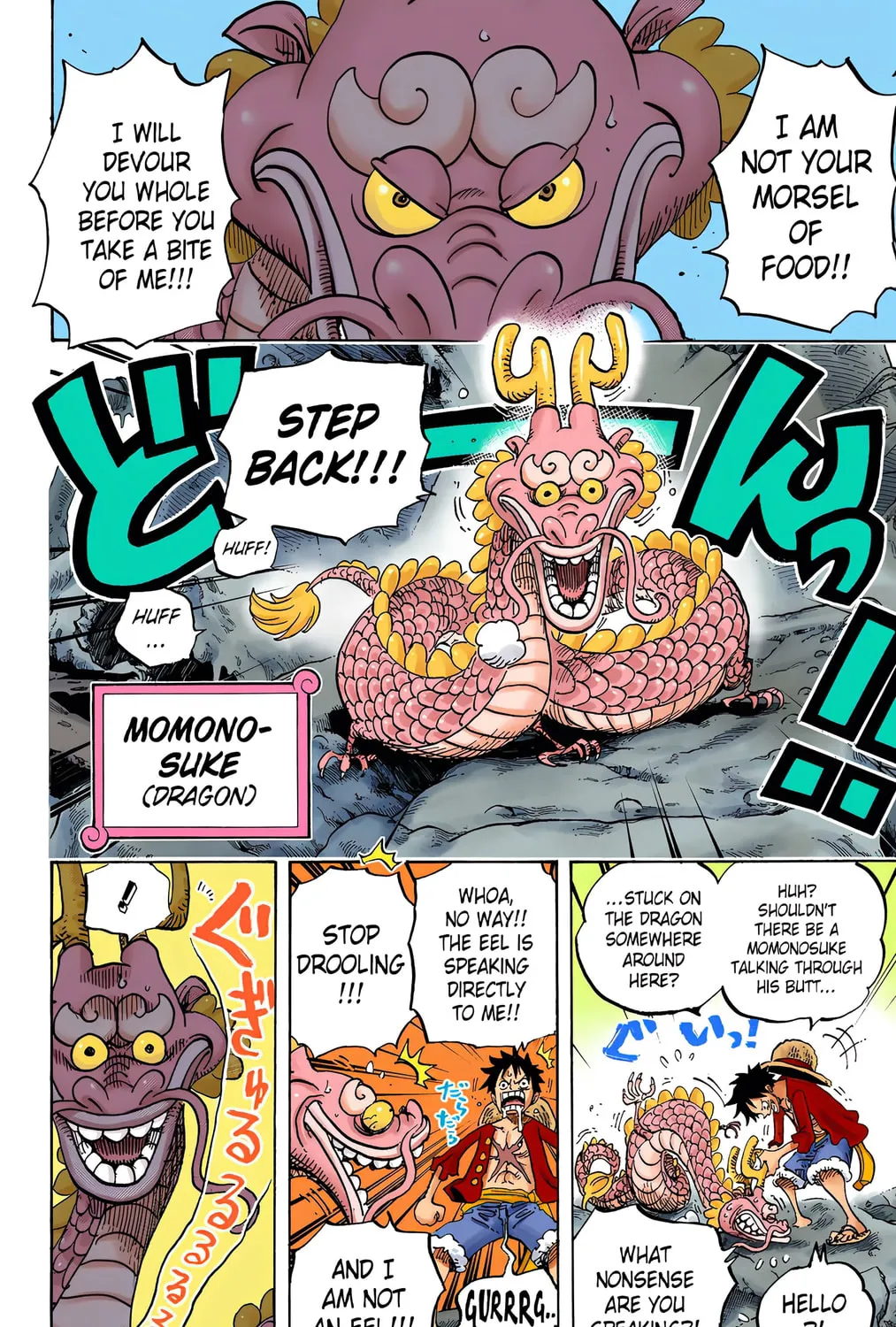 Read One Piece (Colored) chapter 685 image 6 on Lezhin