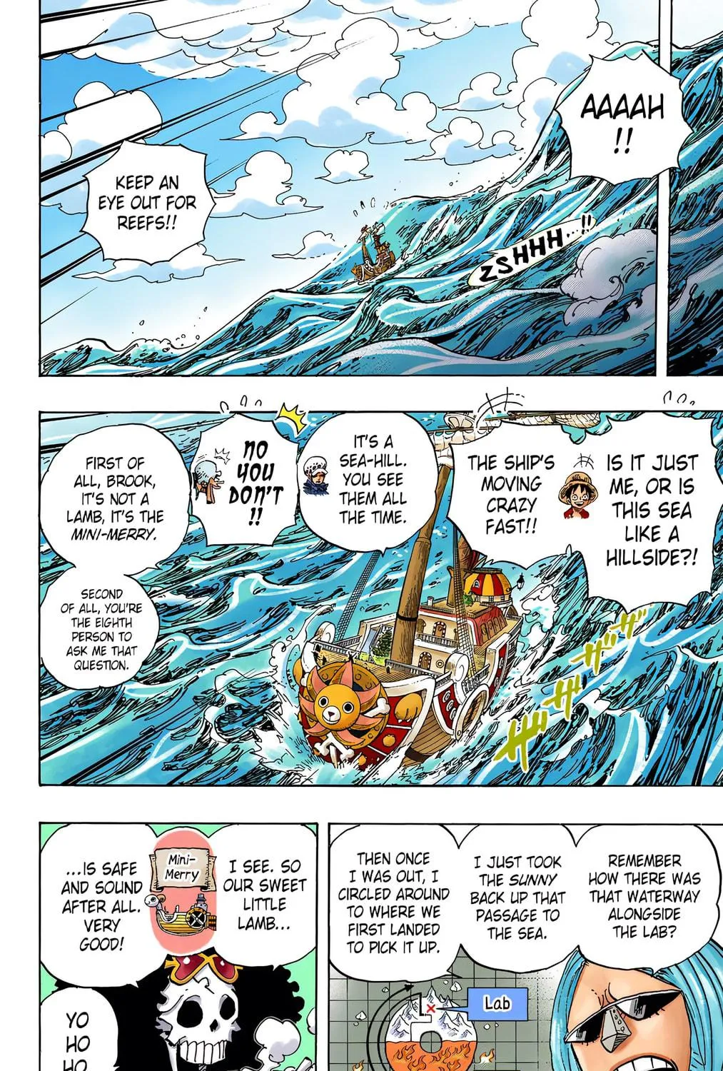 Read One Piece (Colored) chapter 698 image 18 on Lezhin
