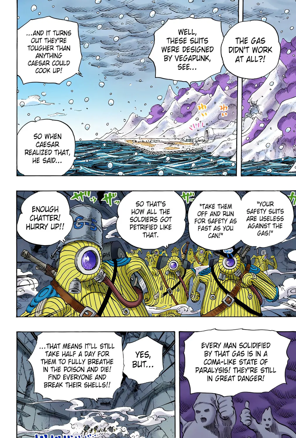 Read One Piece (Colored) chapter 698 image 2 on Lezhin