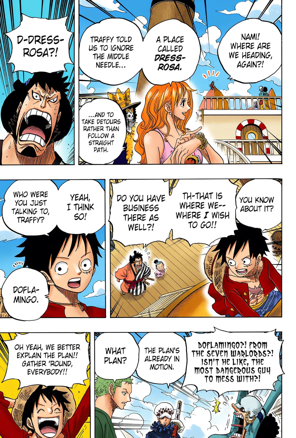 Read One Piece (Colored) chapter 698 image 20 on Lezhin