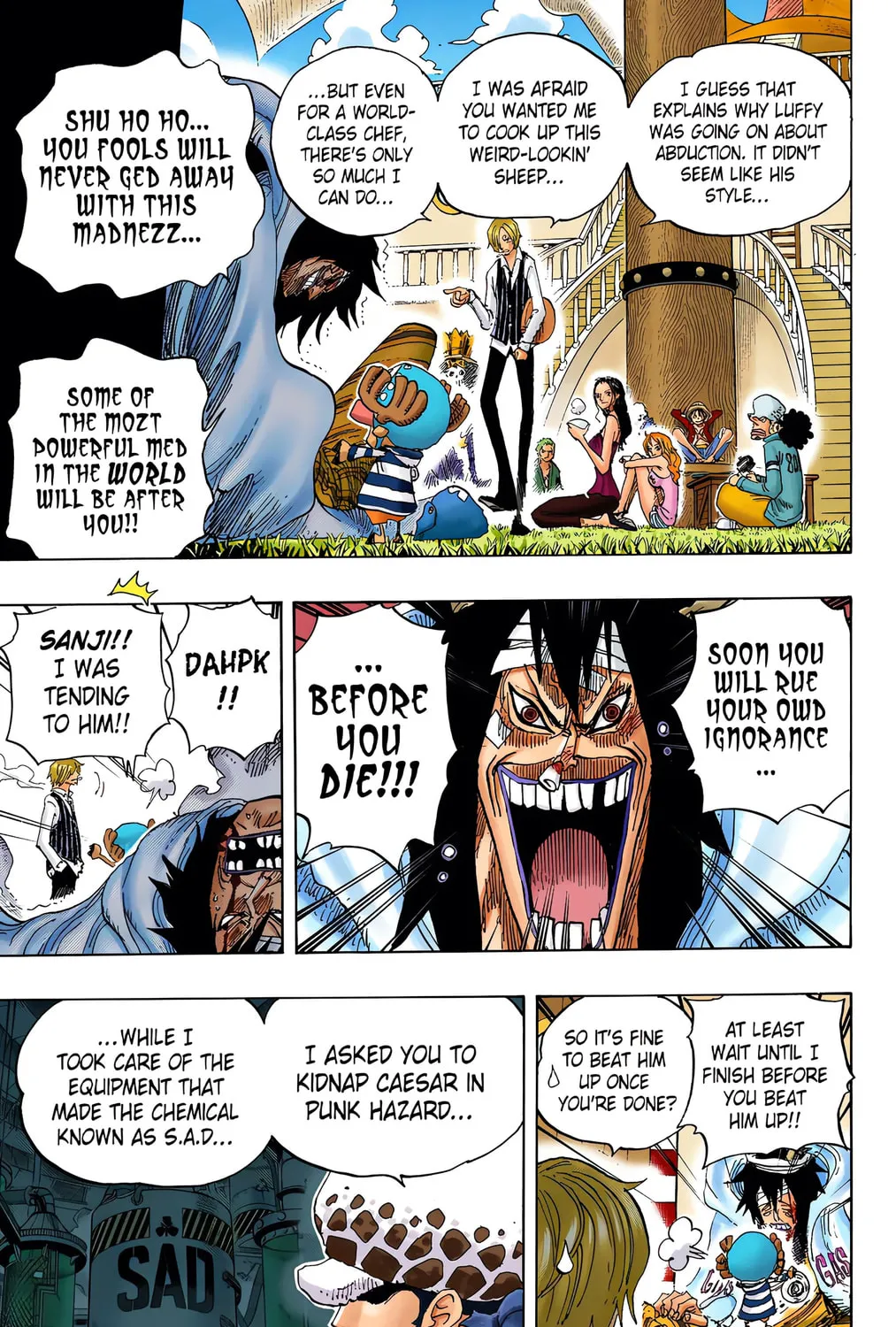 Read One Piece (Colored) chapter 698 image 24 on Lezhin