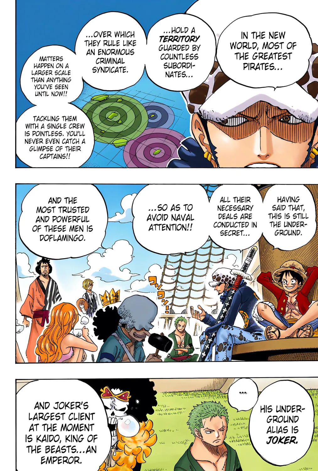 Read One Piece (Colored) chapter 698 image 26 on Lezhin