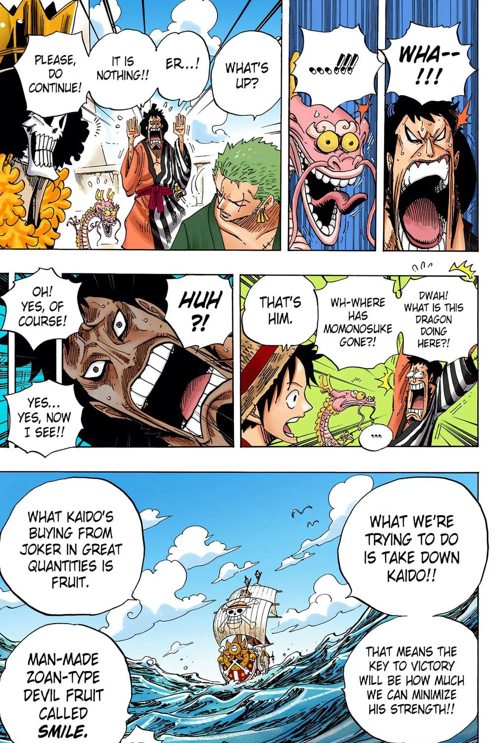 Read One Piece (Colored) chapter 698 image 28 on Lezhin