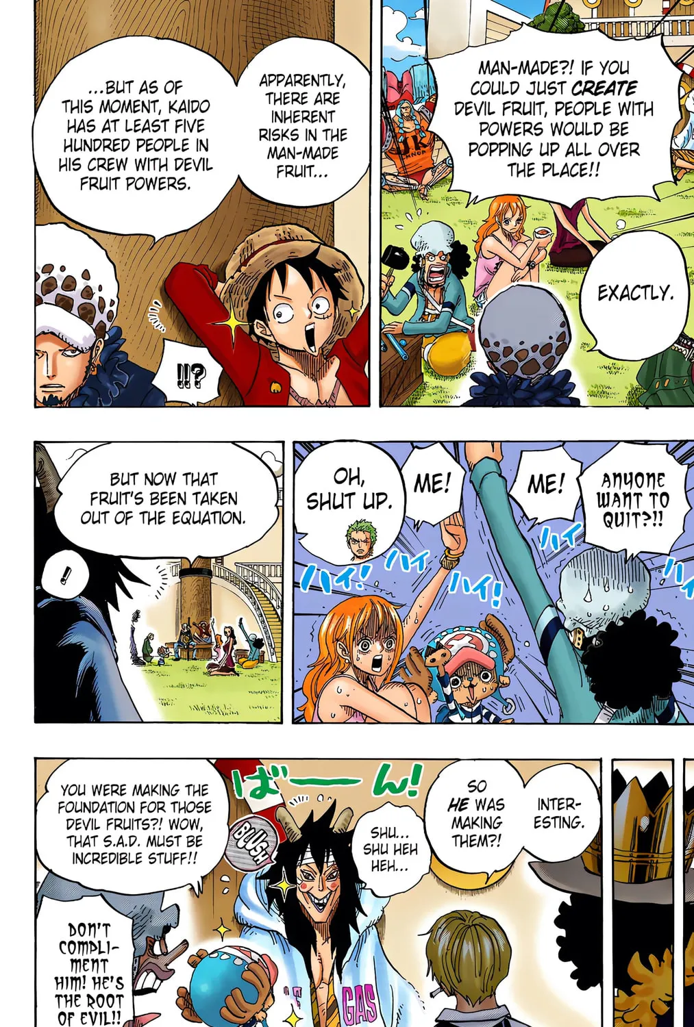 Read One Piece (Colored) chapter 698 image 30 on Lezhin