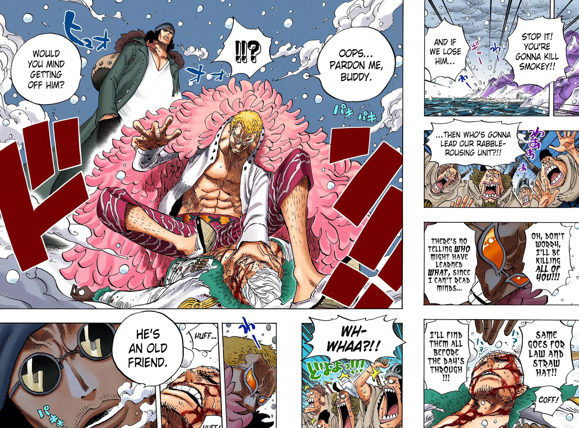 Read One Piece (Colored) chapter 698 image 34 on Lezhin