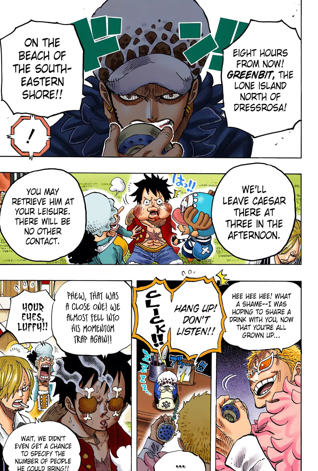Read One Piece (Colored) chapter 700 image 12 on Lezhin