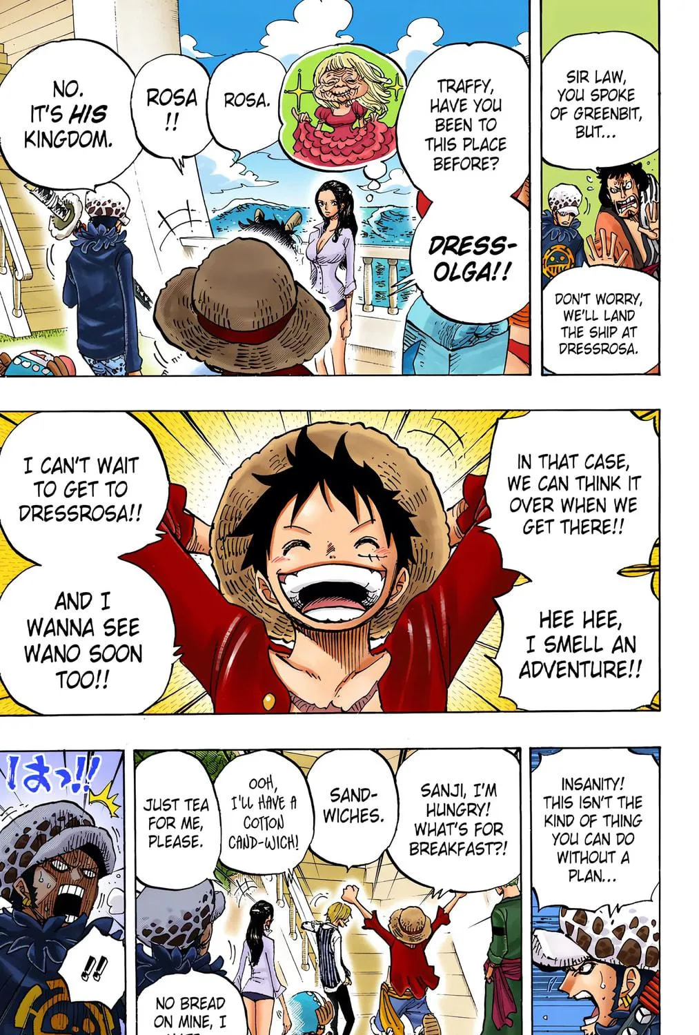 Read One Piece (Colored) chapter 700 image 16 on Lezhin