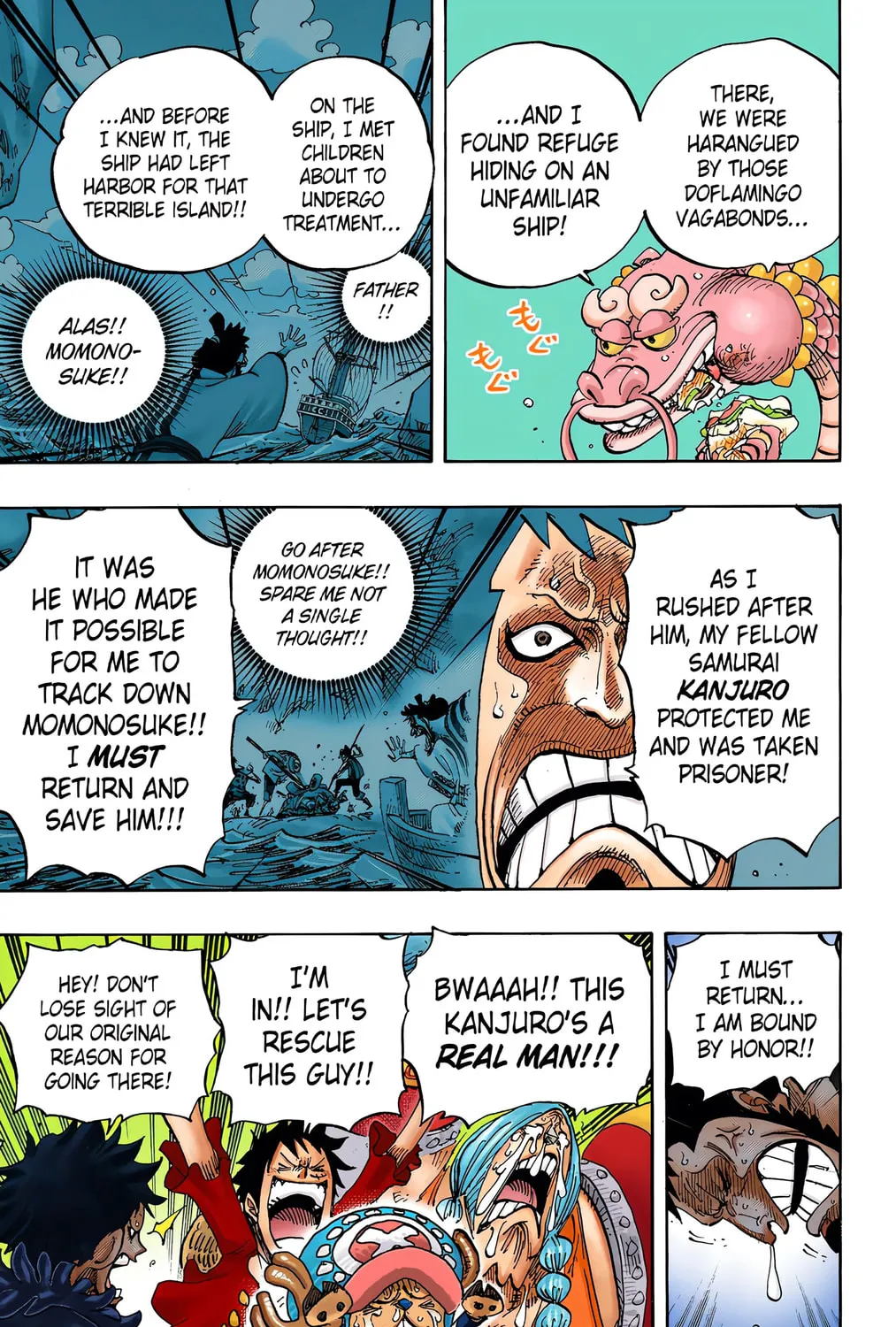 Read One Piece (Colored) chapter 700 image 20 on Lezhin