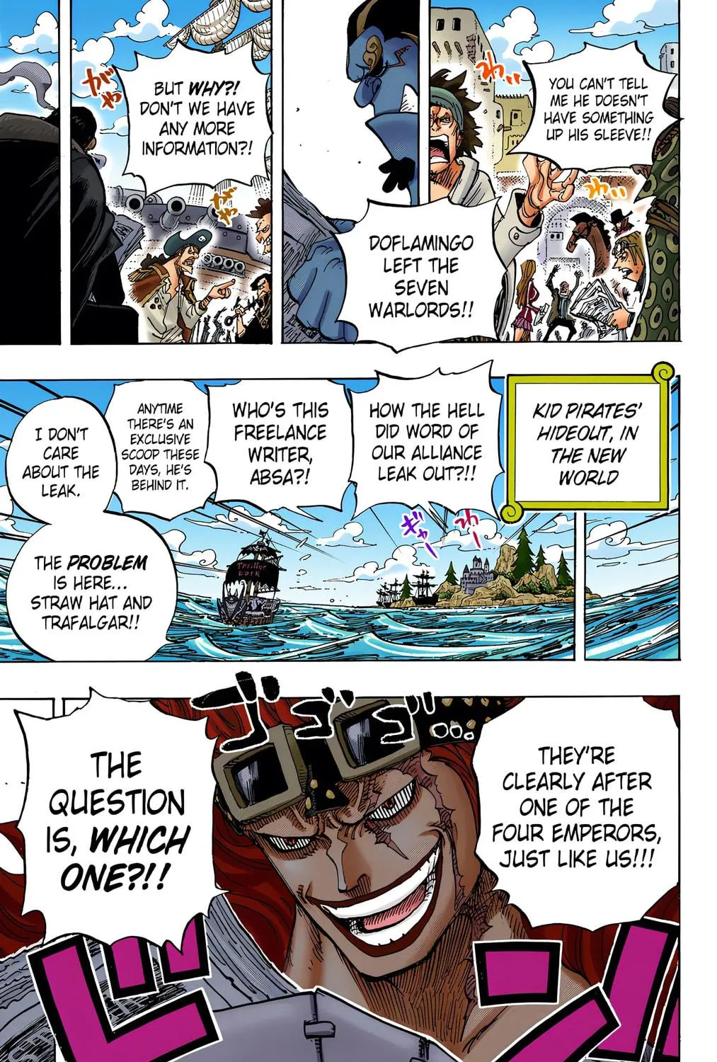Read One Piece (Colored) chapter 700 image 4 on Lezhin