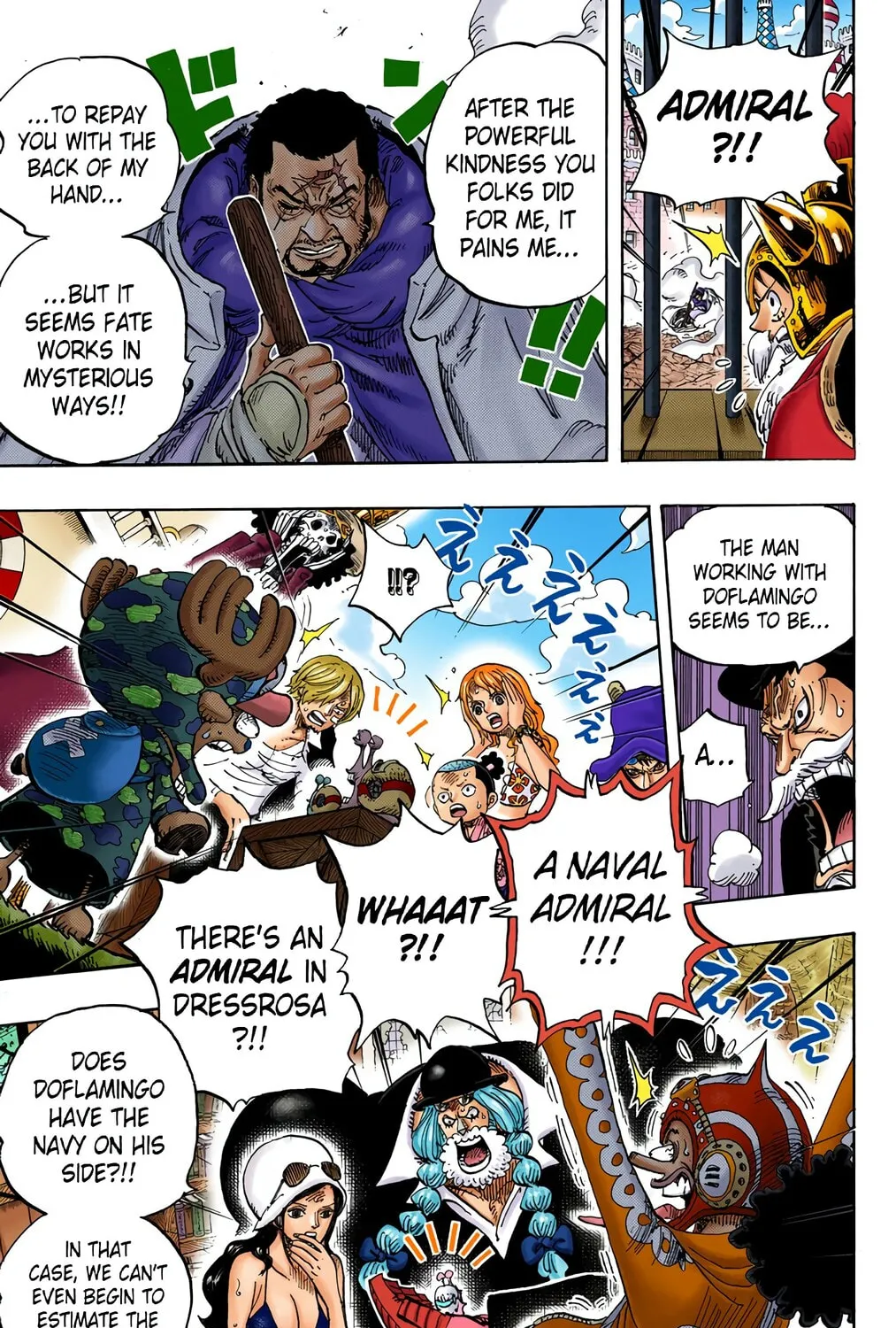 Read One Piece (Colored) chapter 730 image 14 on Lezhin