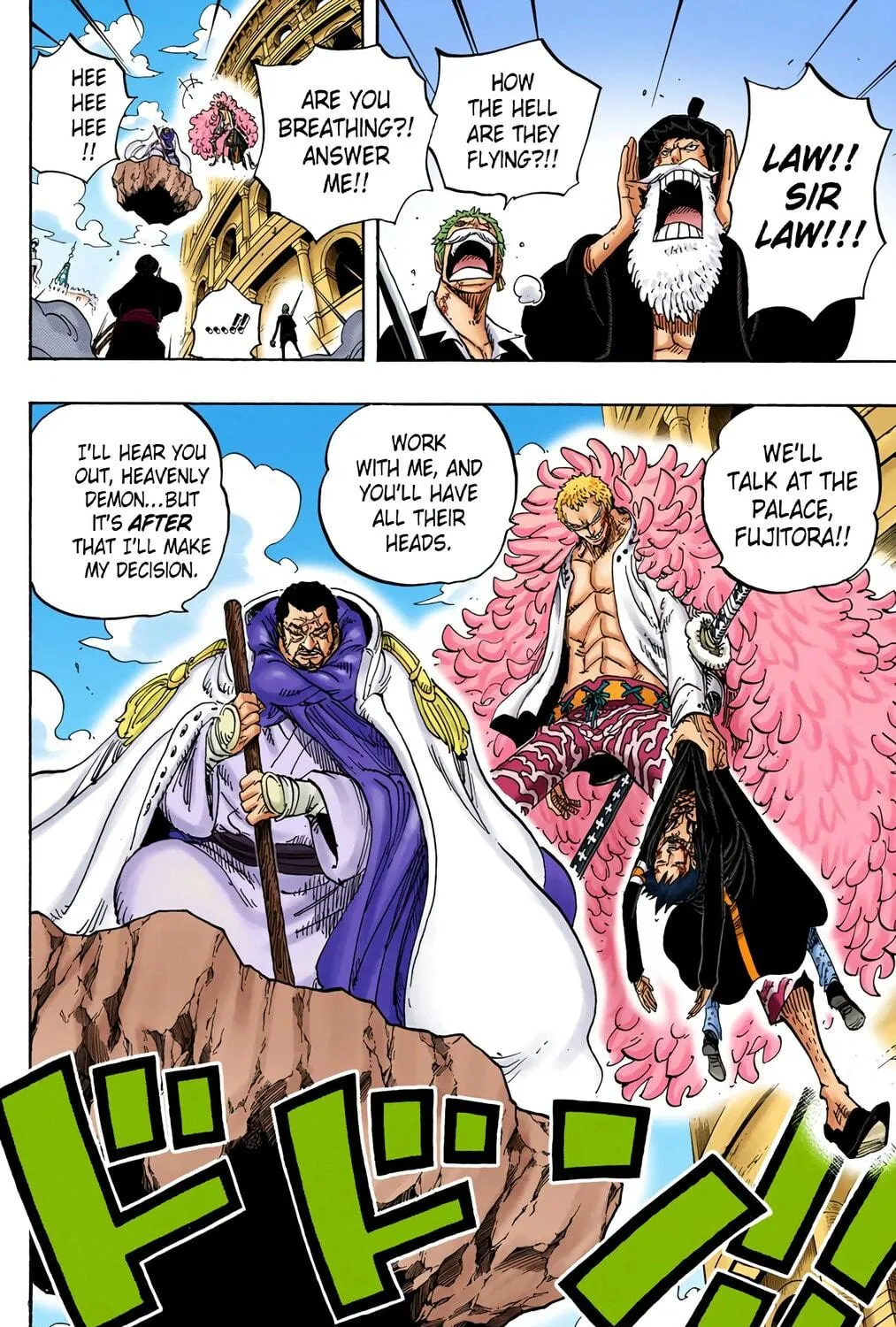 Read One Piece (Colored) chapter 730 image 16 on Lezhin