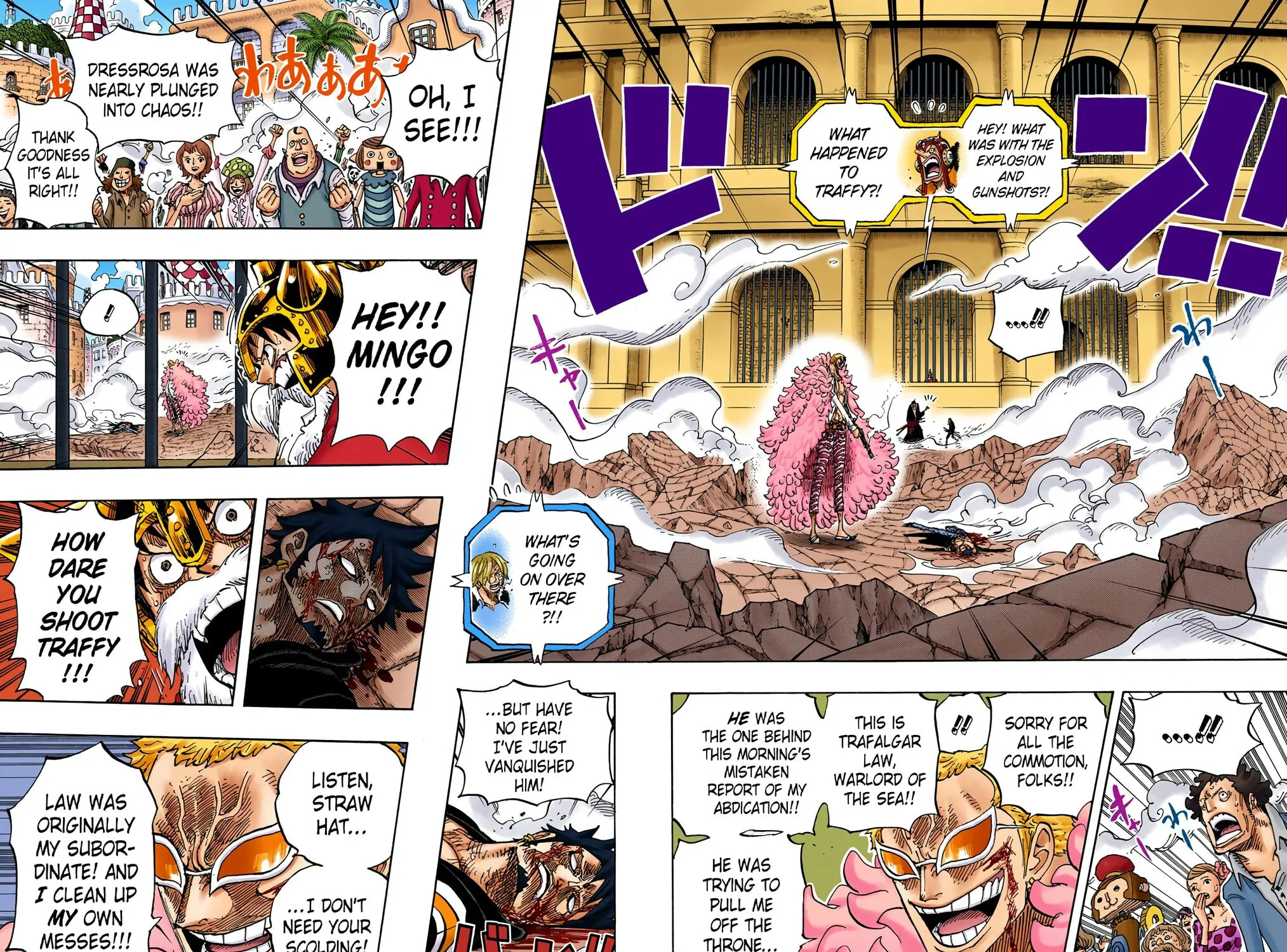 Read One Piece (Colored) chapter 730 image 2 on Lezhin