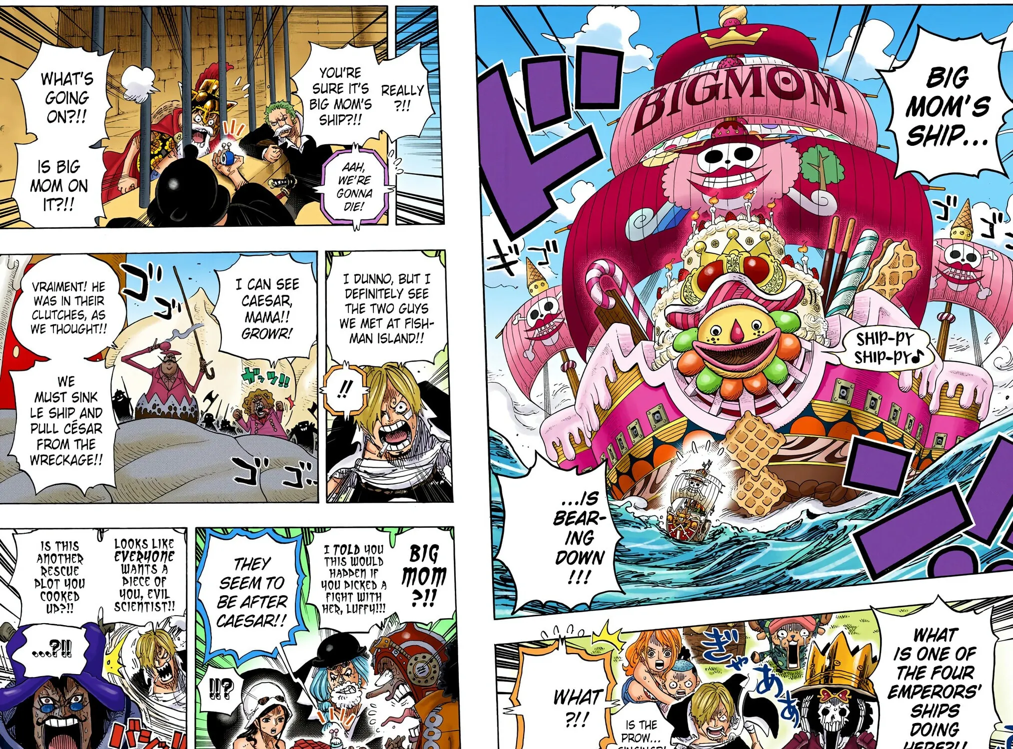 Read One Piece (Colored) chapter 730 image 20 on Lezhin