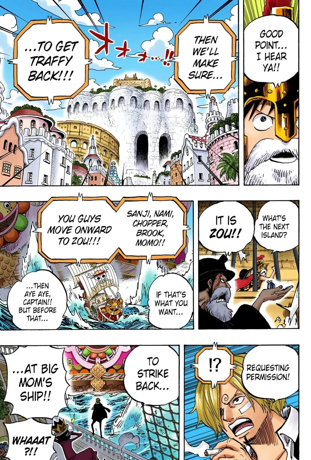 Read One Piece (Colored) chapter 730 image 28 on Lezhin