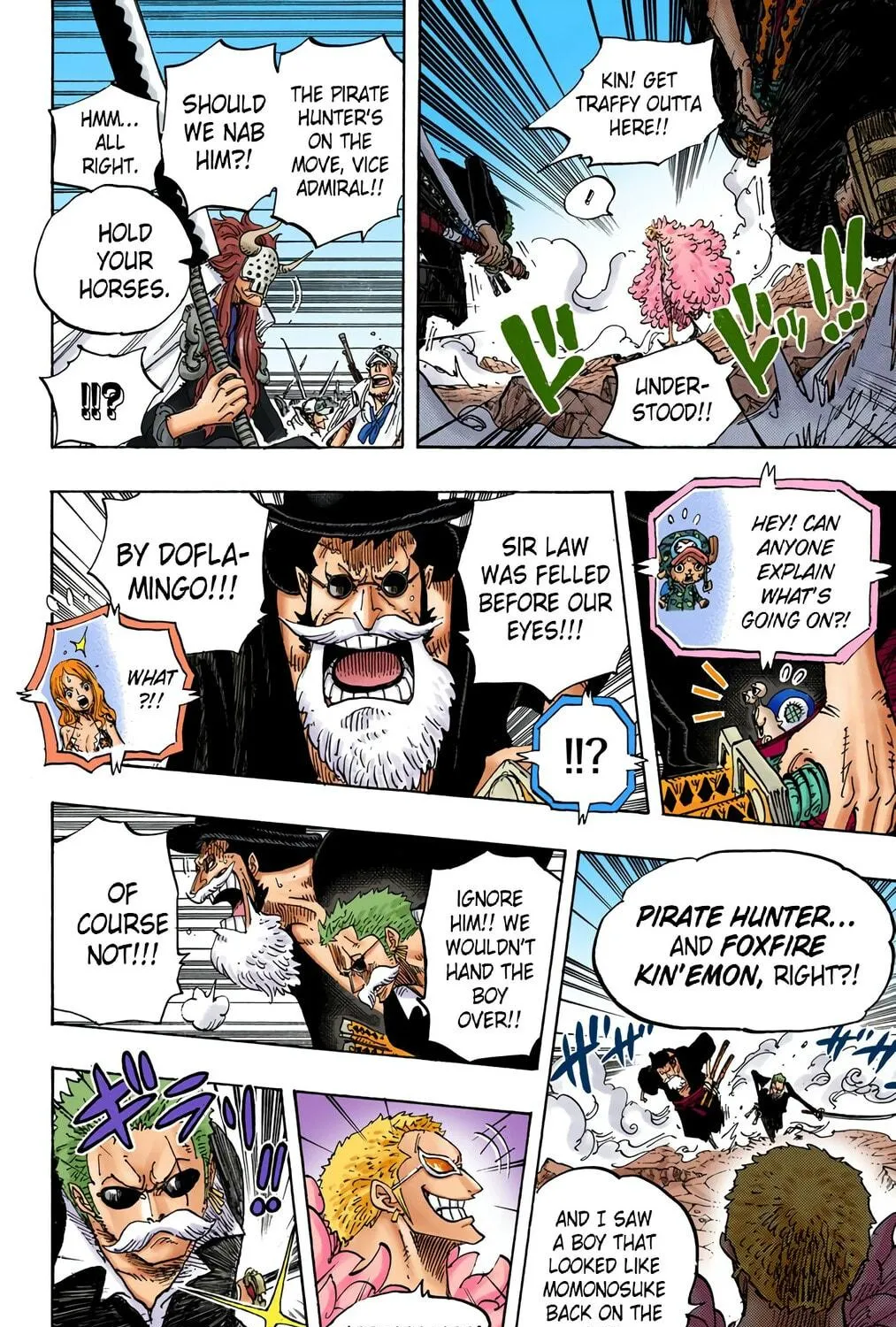 Read One Piece (Colored) chapter 730 image 4 on Lezhin
