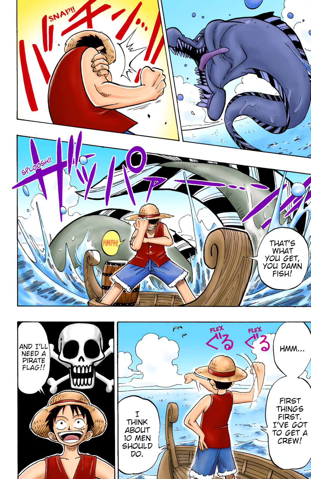 Read One Piece (Colored) chapter 1 image 49 on Lezhin