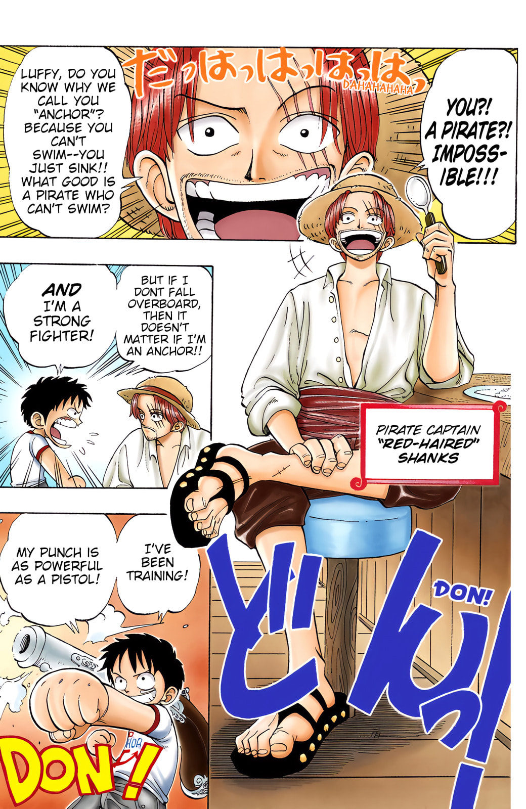 Read One Piece (Colored) chapter 1 image 5 on Lezhin
