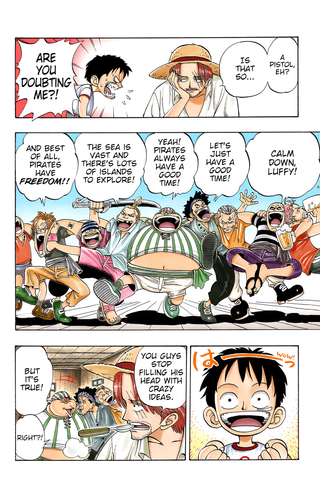 Read One Piece (Colored) chapter 1 image 6 on Lezhin