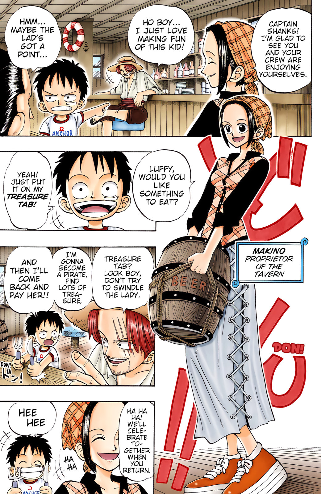 Read One Piece (Colored) chapter 1 image 9 on Lezhin