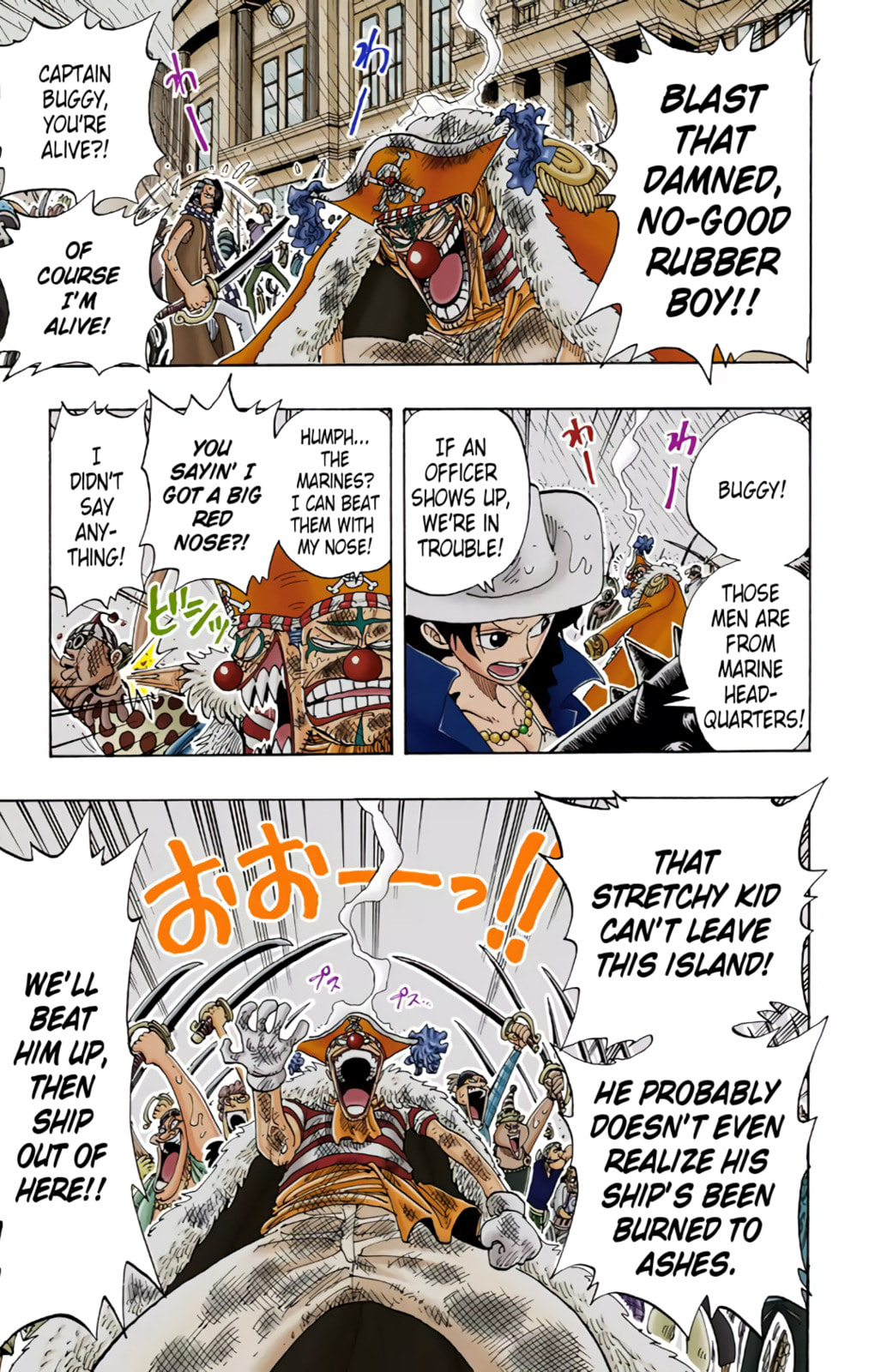 Read One Piece (Colored) chapter 100 image 3 on Lezhin