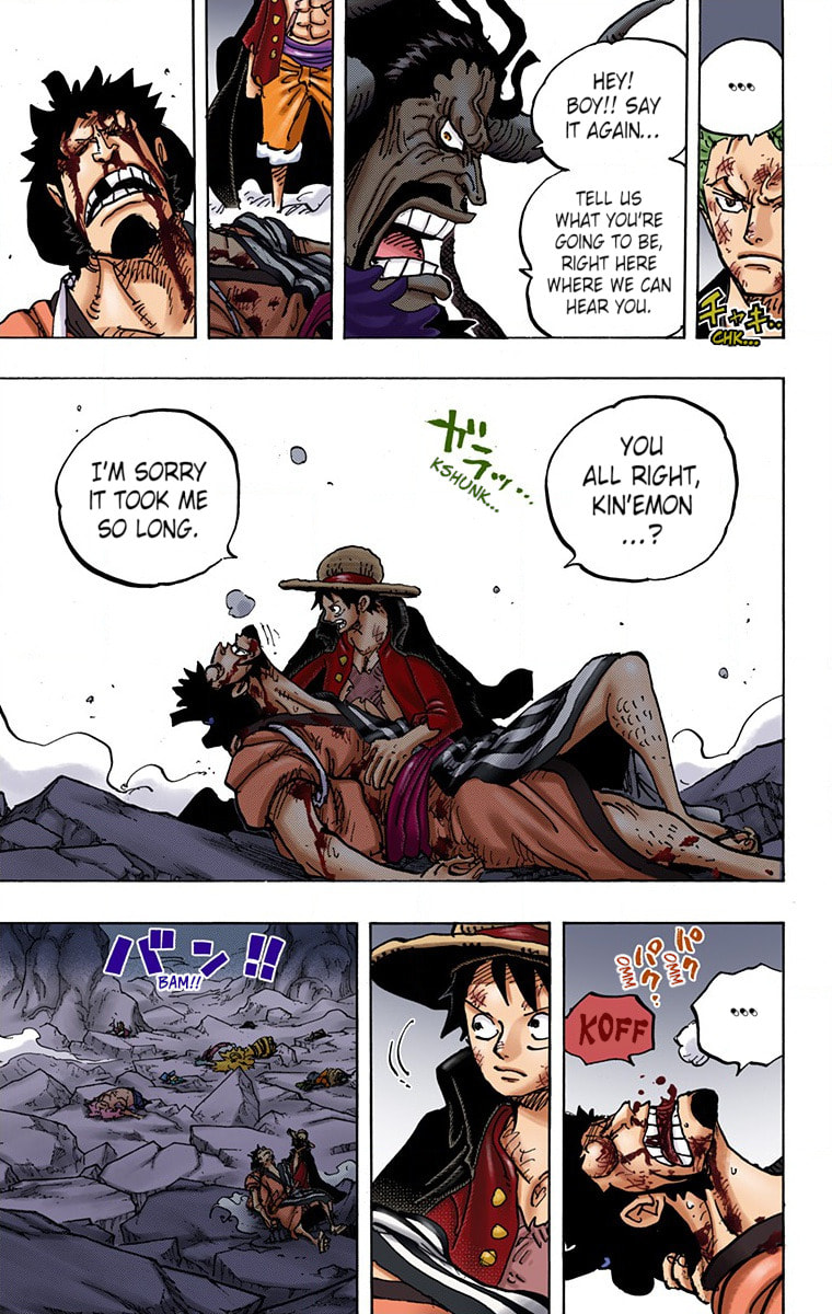Read One Piece (Colored) chapter 1000 image 11 on Lezhin