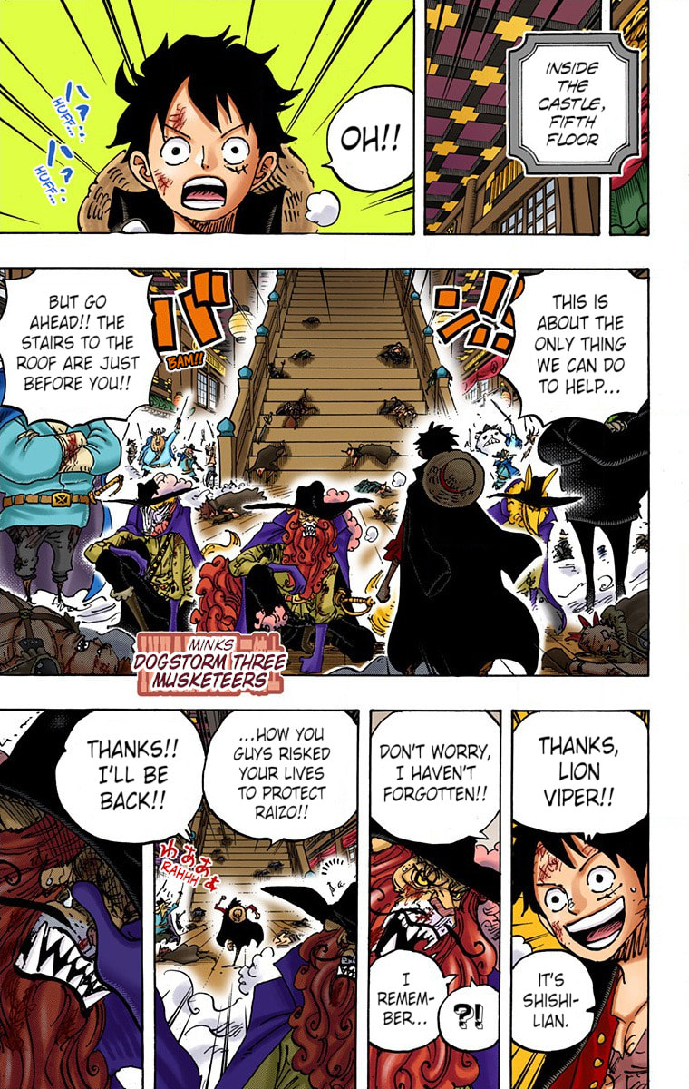 Read One Piece (Colored) chapter 1000 image 2 on Lezhin