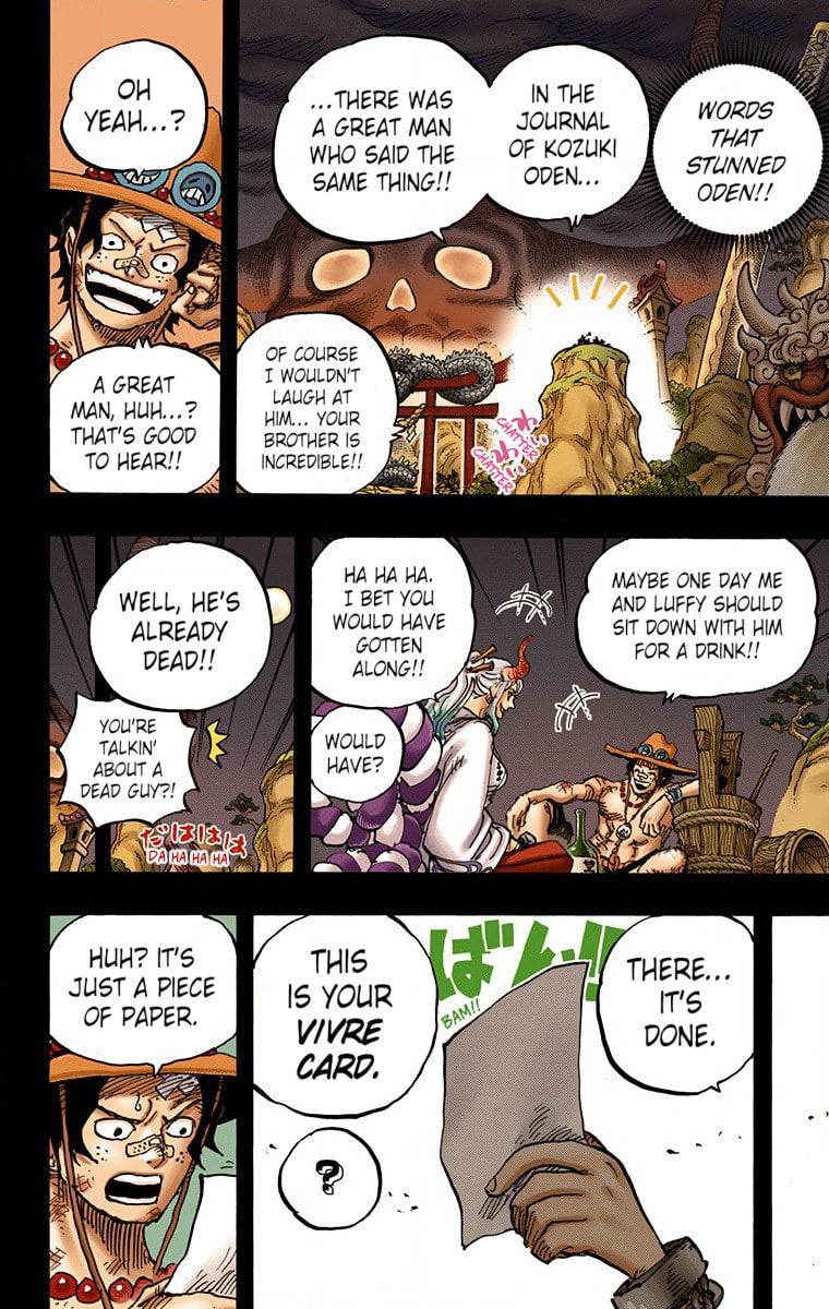 Read One Piece (Colored) chapter 1000 image 7 on Lezhin