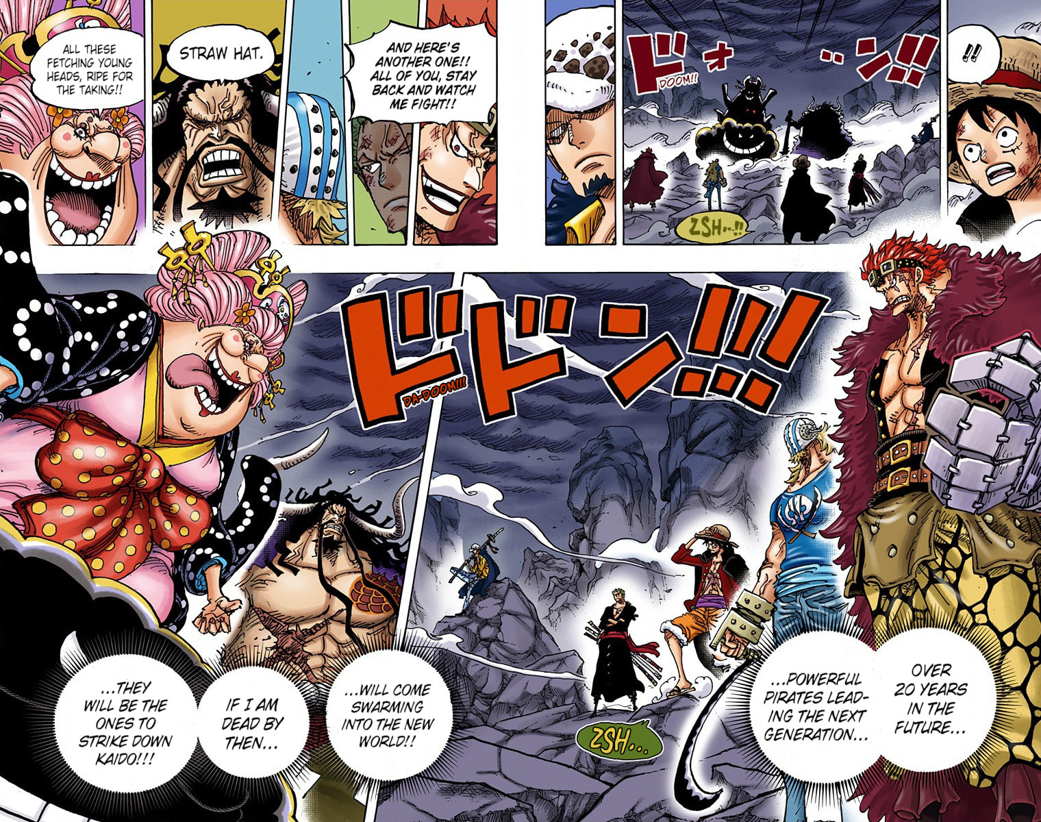 Read One Piece (Colored) chapter 1000 image 9 on Lezhin