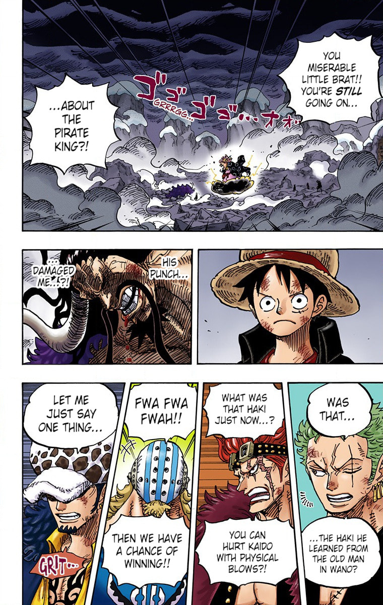 Read One Piece (Colored) chapter 1001 image 1 on Lezhin