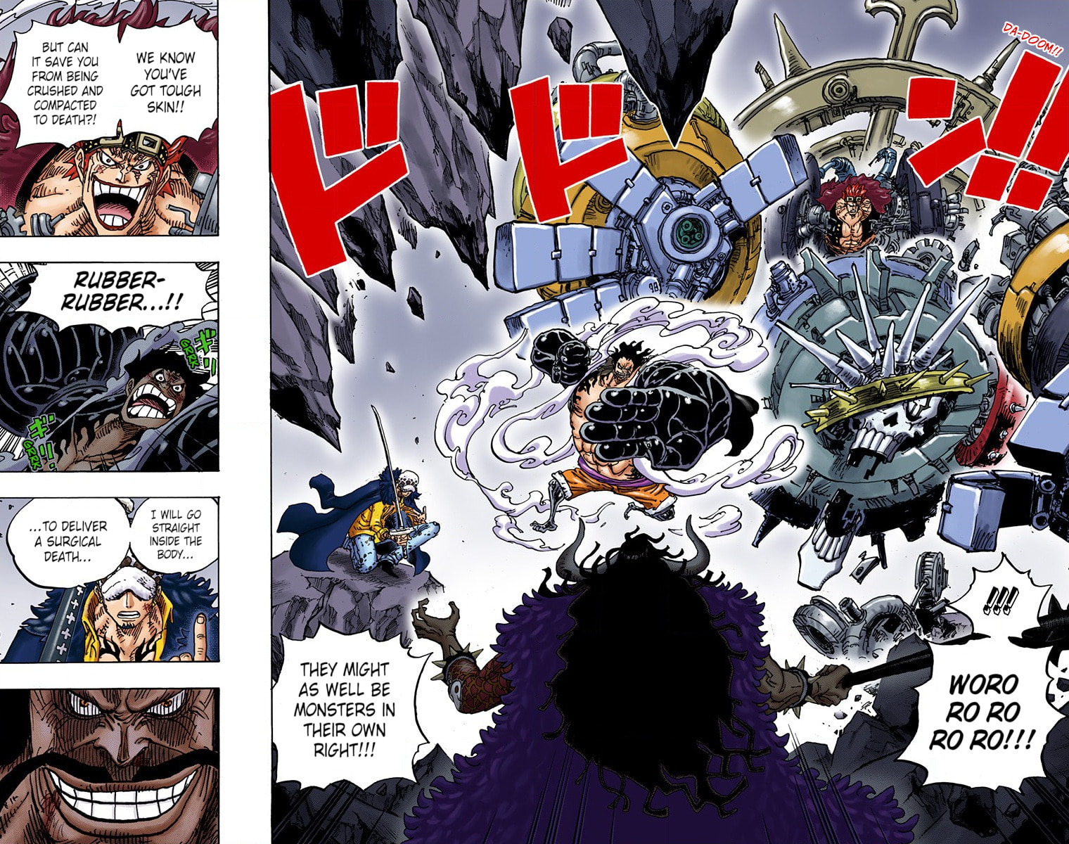 Read One Piece (Colored) chapter 1001 image 11 on Lezhin