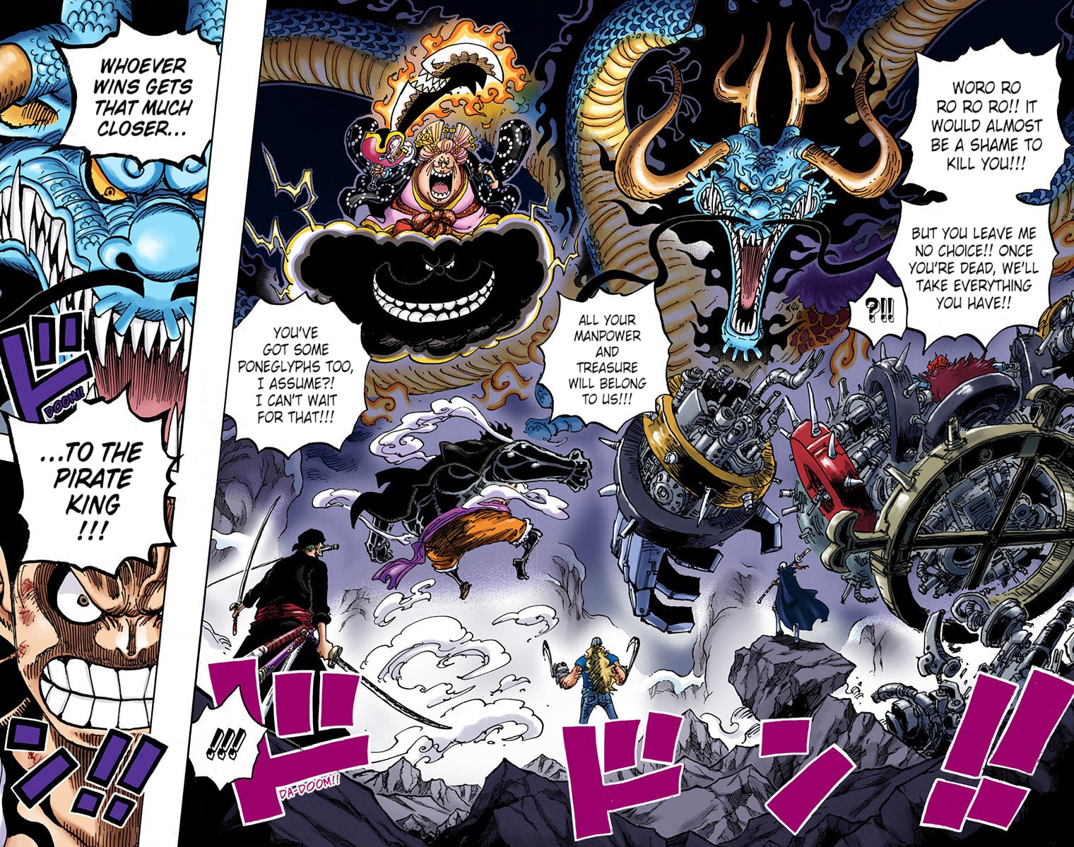 Read One Piece (Colored) chapter 1001 image 13 on Lezhin
