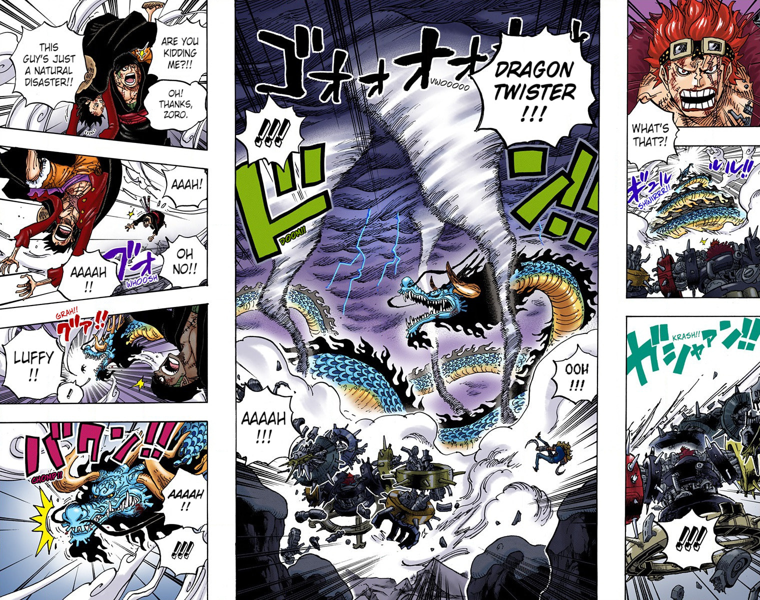 Read One Piece (Colored) chapter 1003 image 6 on Lezhin