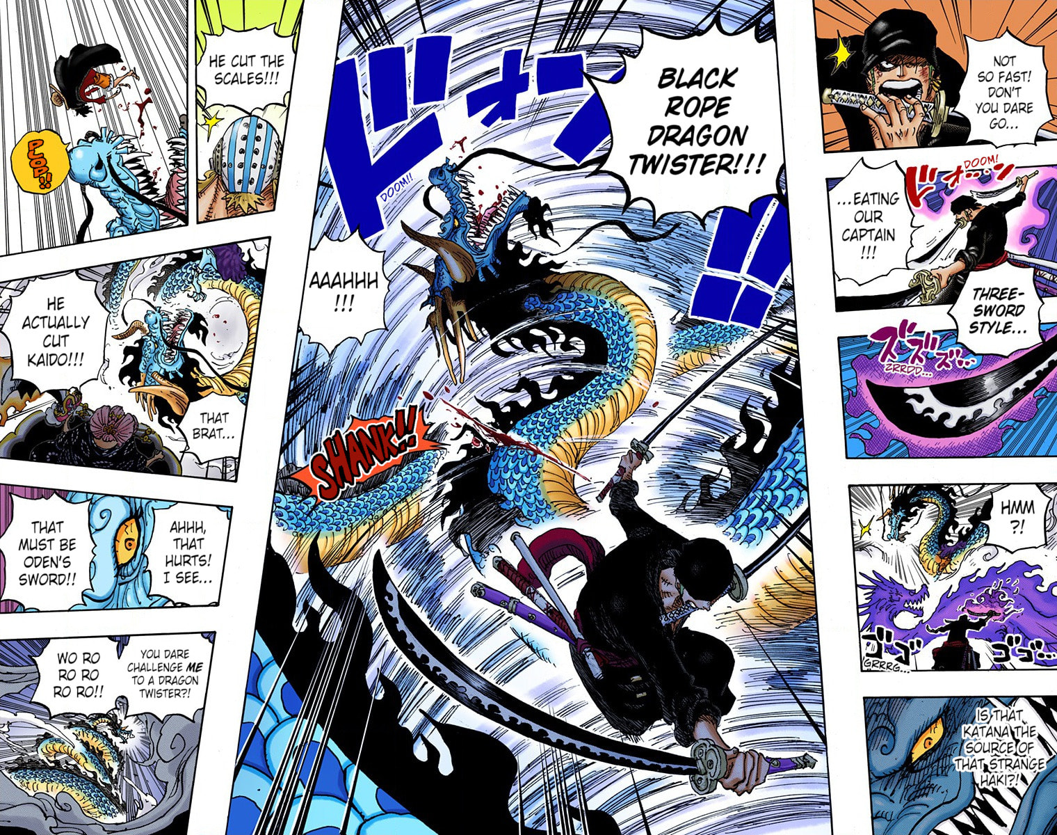 Read One Piece (Colored) chapter 1003 image 7 on Lezhin