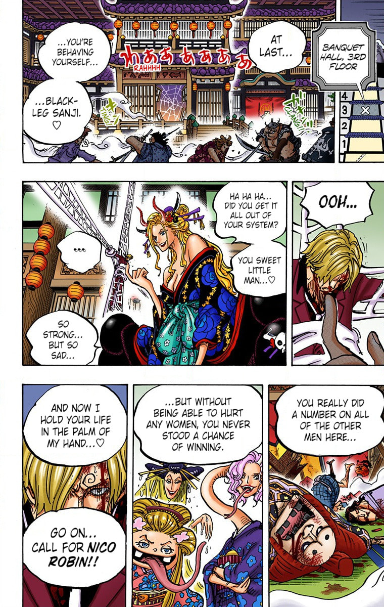 Read One Piece (Colored) chapter 1004 image 12 on Lezhin